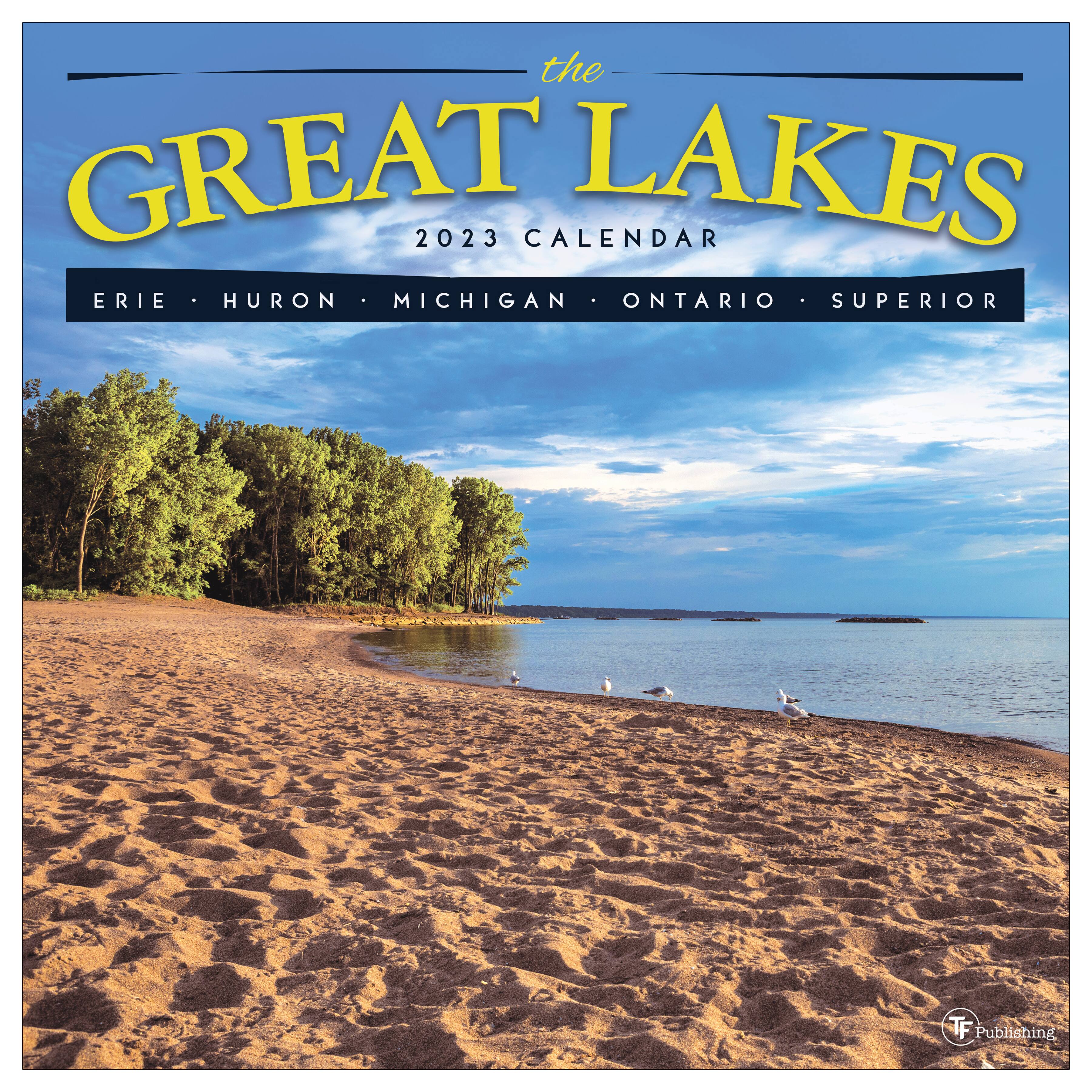 TF Publishing 2023 Great Lakes Wall Calendar Wall Calendars Michaels