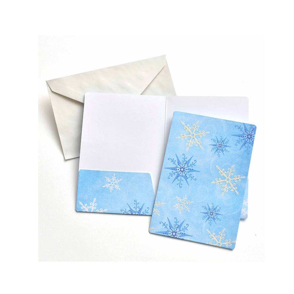 Gartner Studios® Blue Snowflake Gift Card Holders & Envelopes | Michaels®