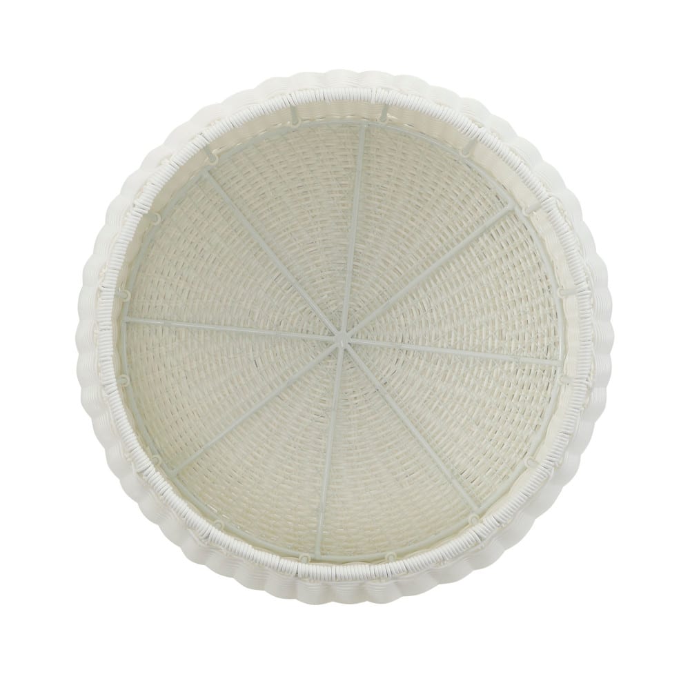 Household Essentials 9" Woven Storage Ottoman