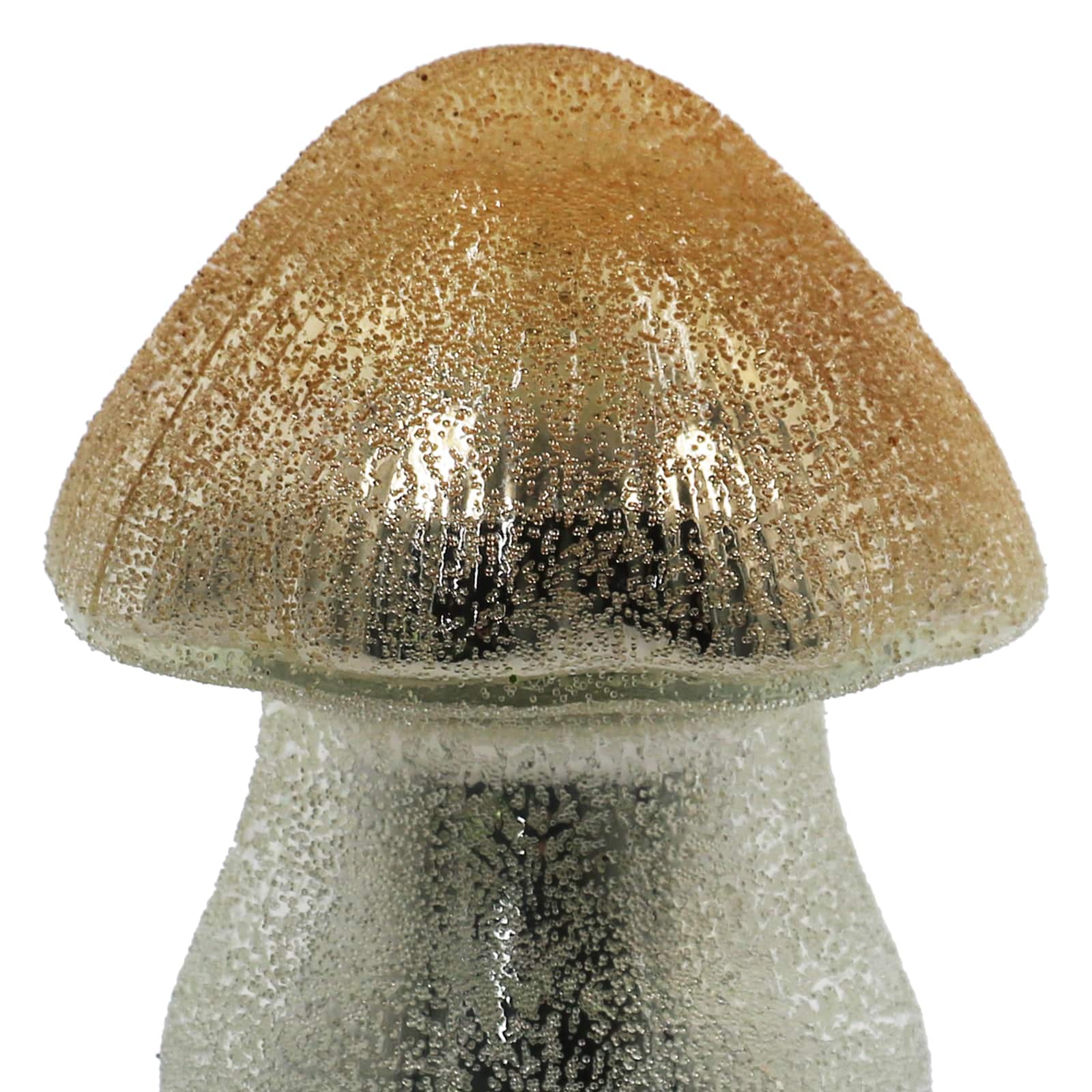 Silver Glass Mushroom Tabletop D&#xE9;cor by Ashland&#xAE;