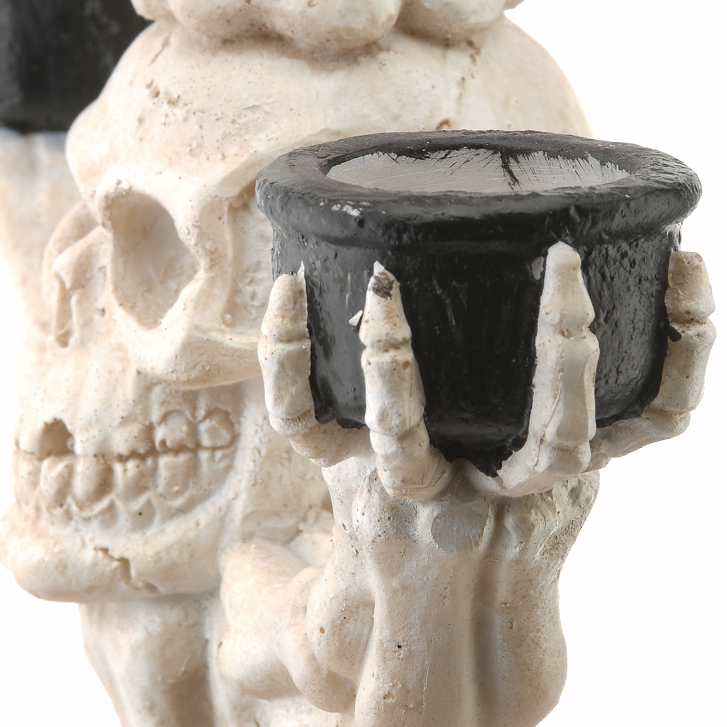 12" Skeleton Candelabra