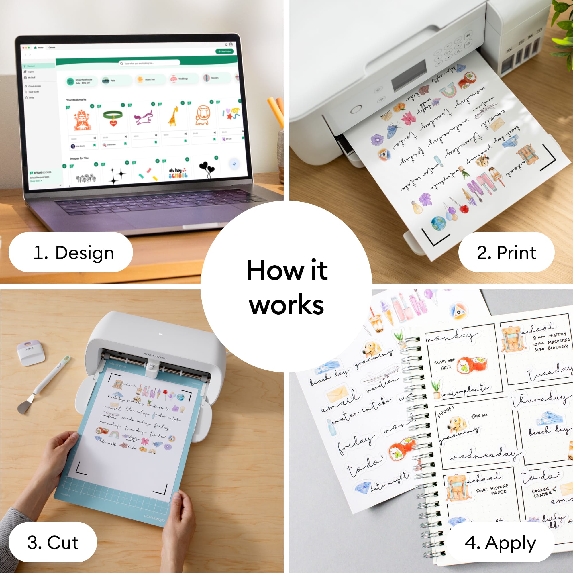 Cricut&#xAE; Printable Vinyl Sheets