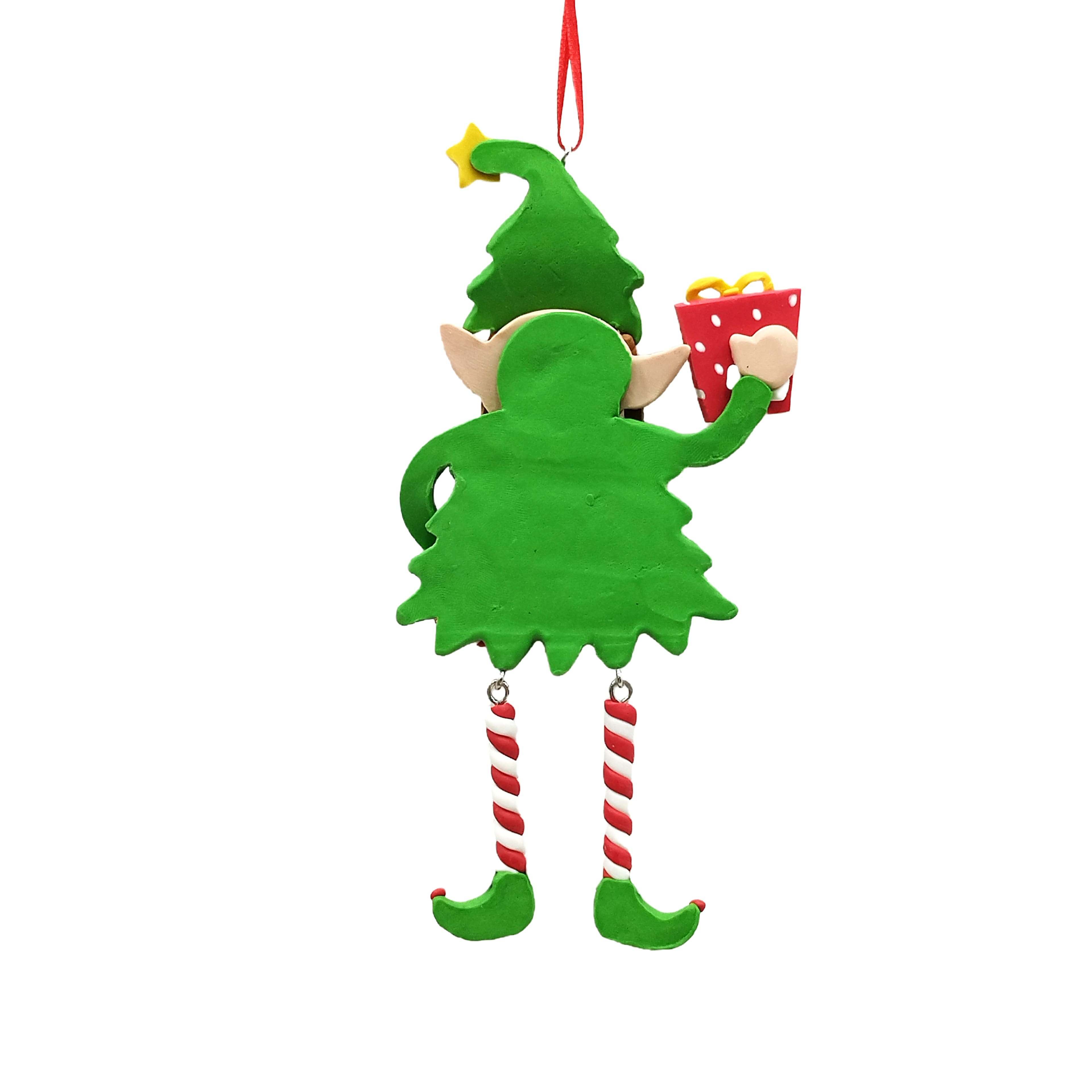 6.5&#x22; Clay Elf Ornament by Ashland&#xAE;