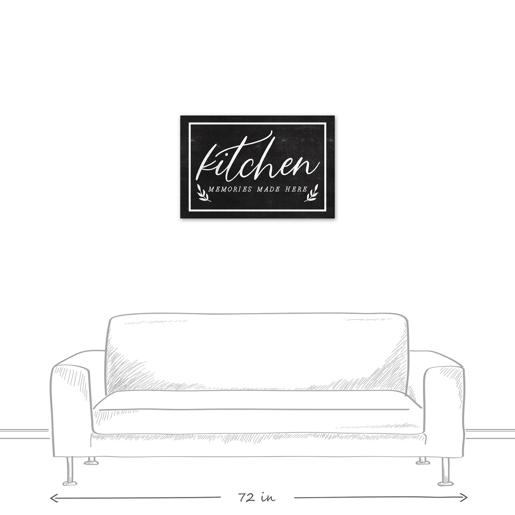Kitchen Memories 30&#x22; x 20&#x22; Canvas Wall Art