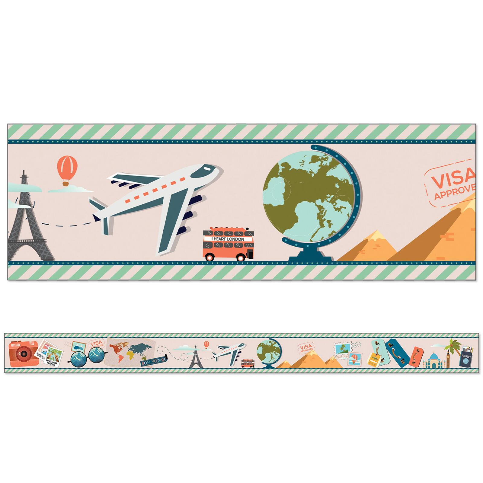 Carson Dellosa® Let's Explore Straight Border, 216ft.