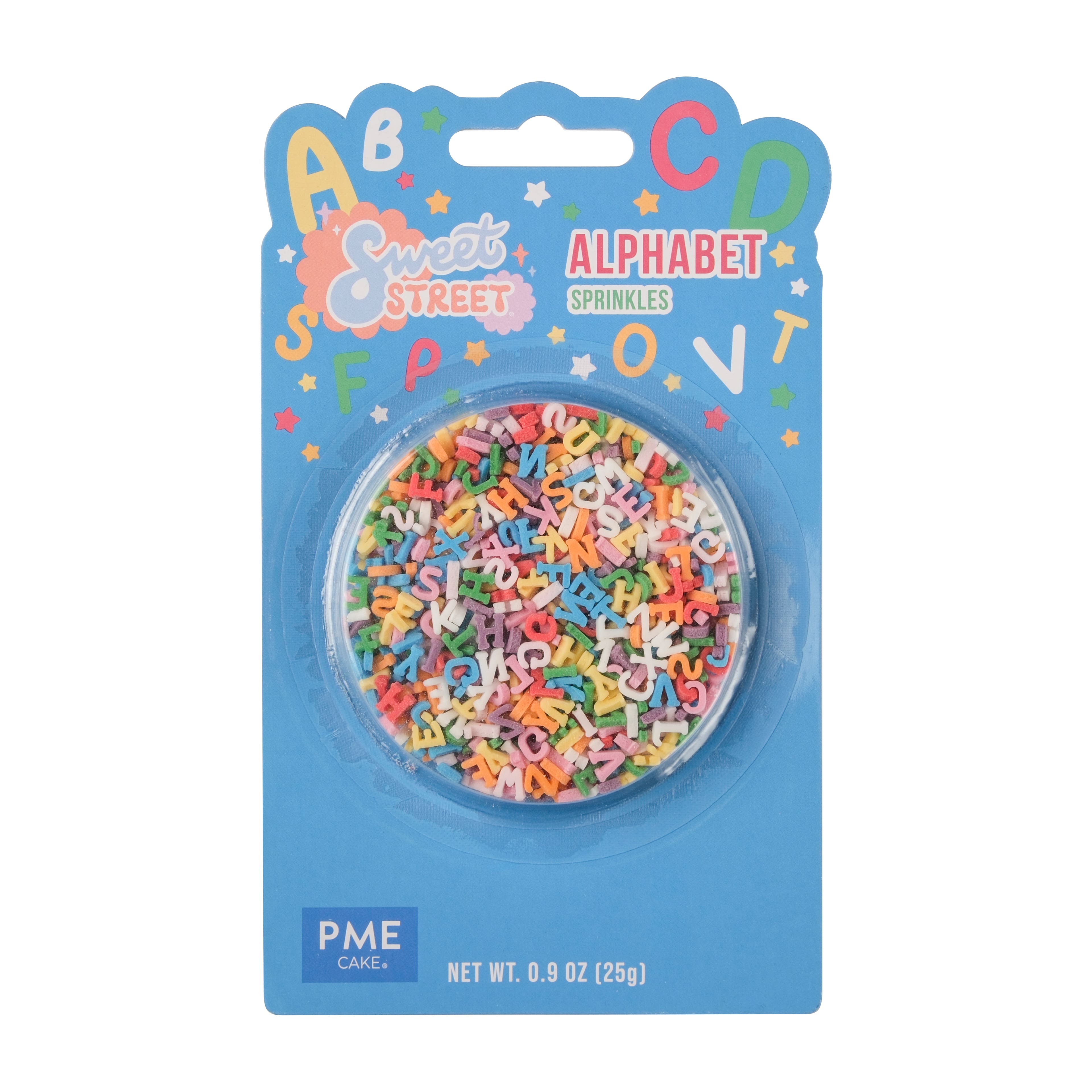 PME Cake Sweet Street&#xAE; Alphabet Sprinkles