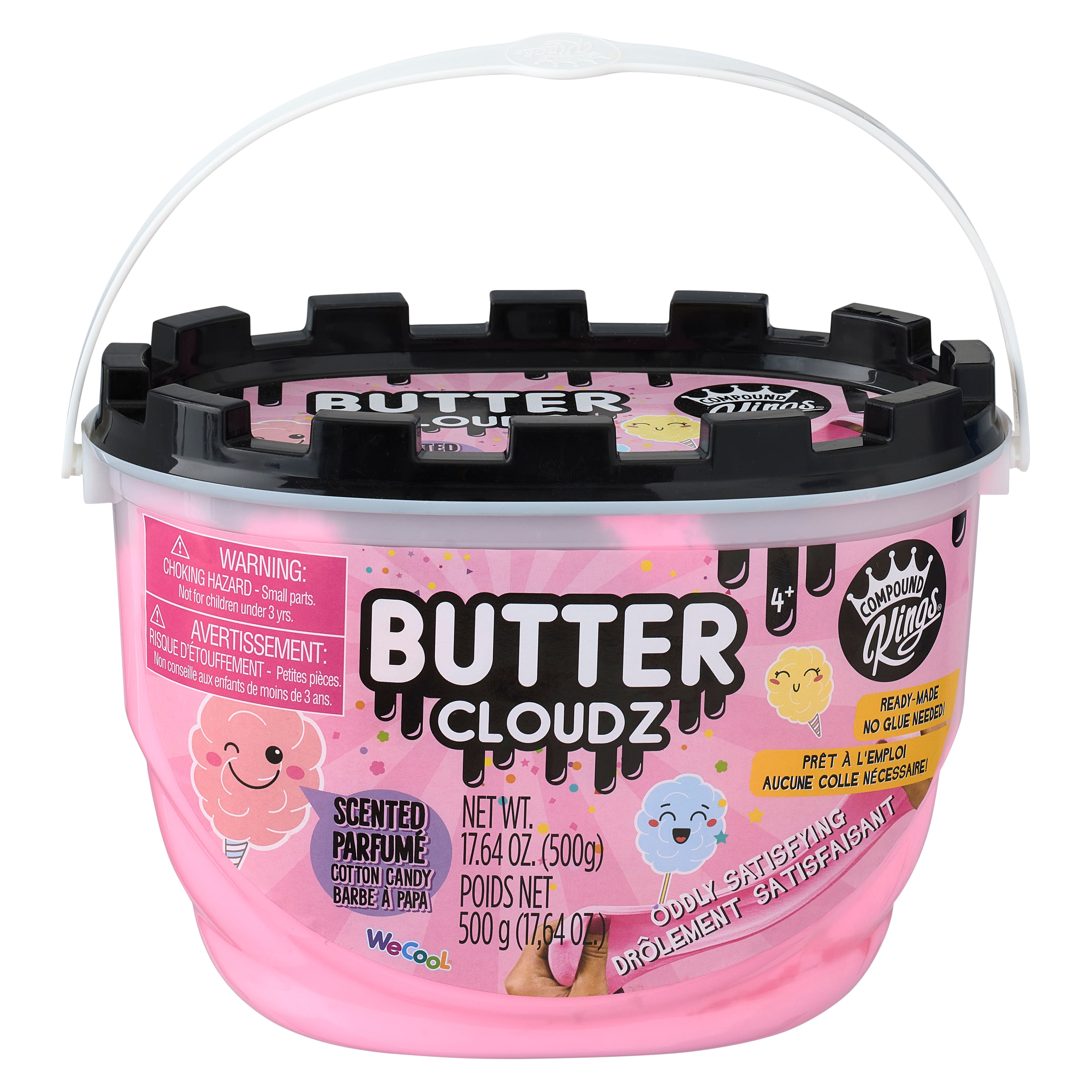 Compound Kings® Butter Cloudz Scented Slime, Cotton Candy
