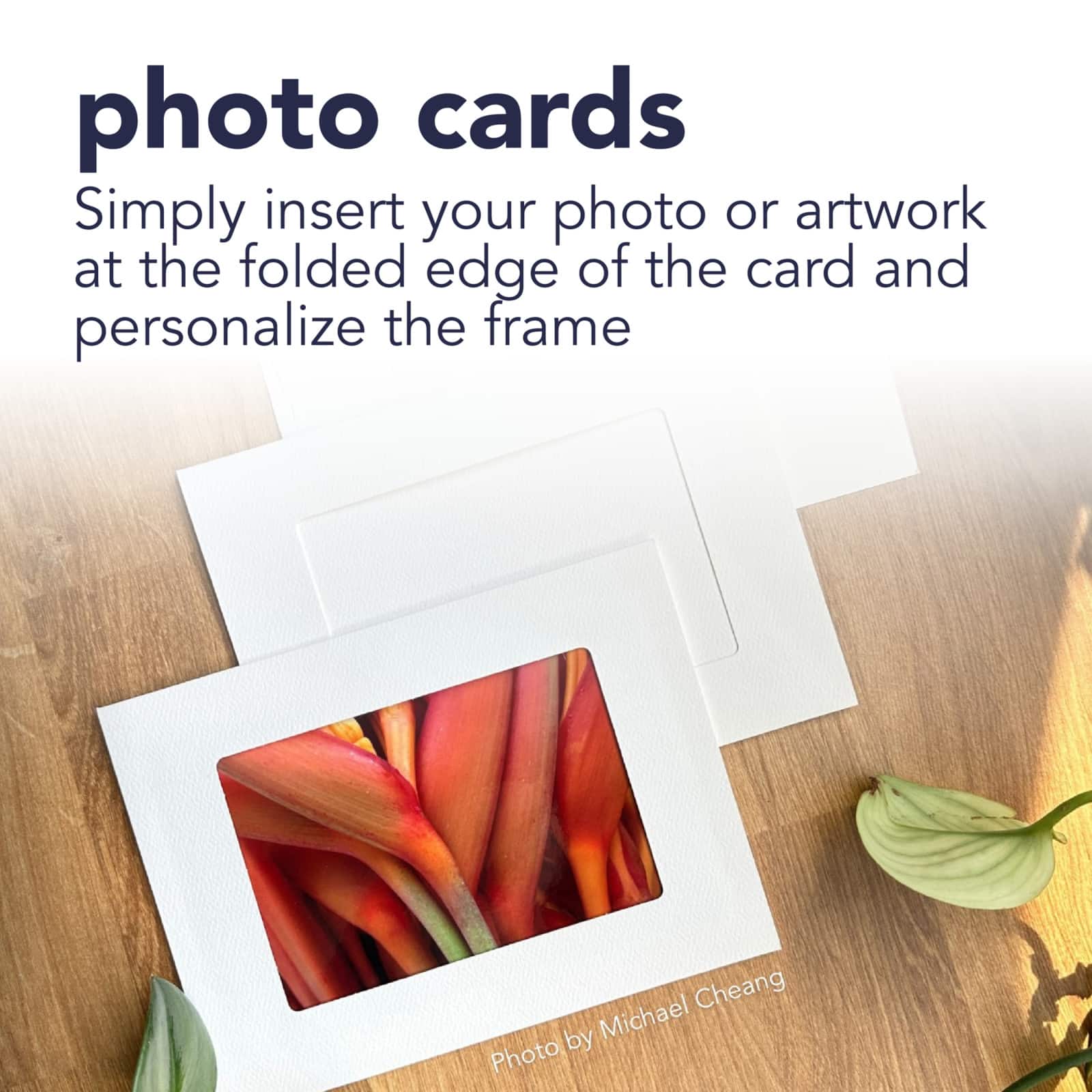 Strathmore® 5" x 7" White Photo Frame Cards & Envelopes
