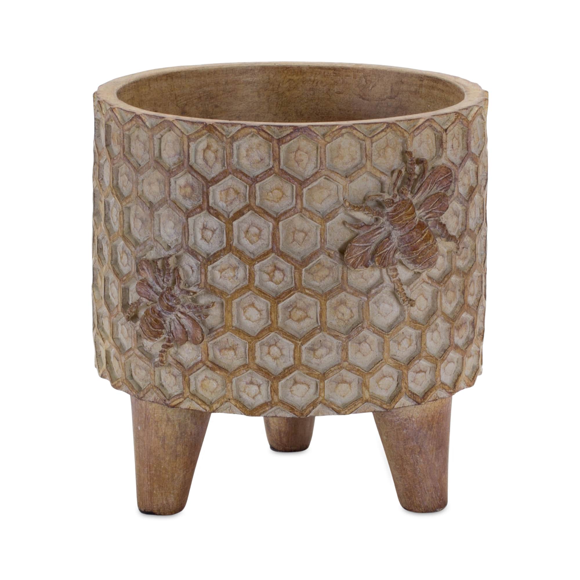 Decorative Honeycomb Pot Set with Legs