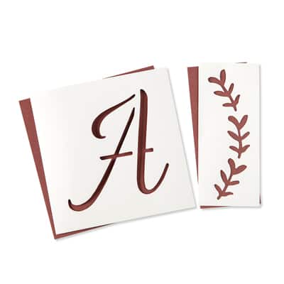 Monogram Stencil Pack by Craft Smart®