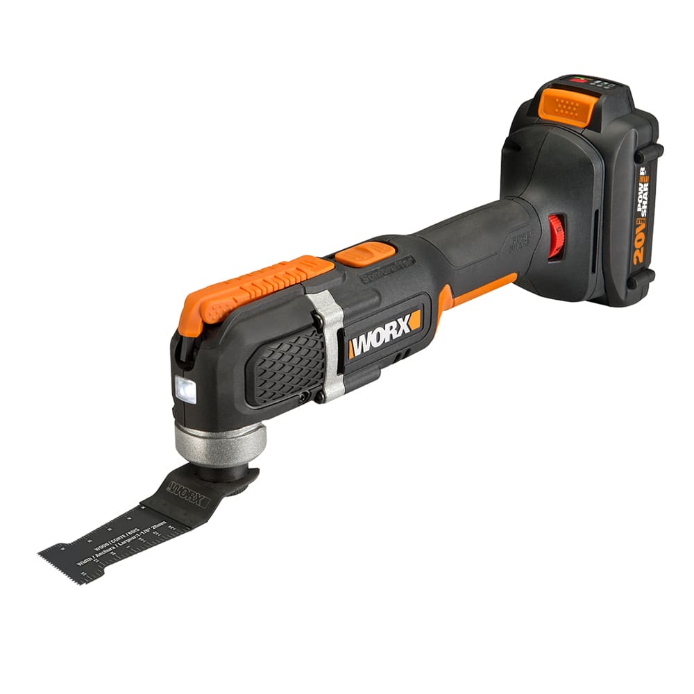 Worx Power Share 20-Volt Cordless Oscillating Tool with Universal