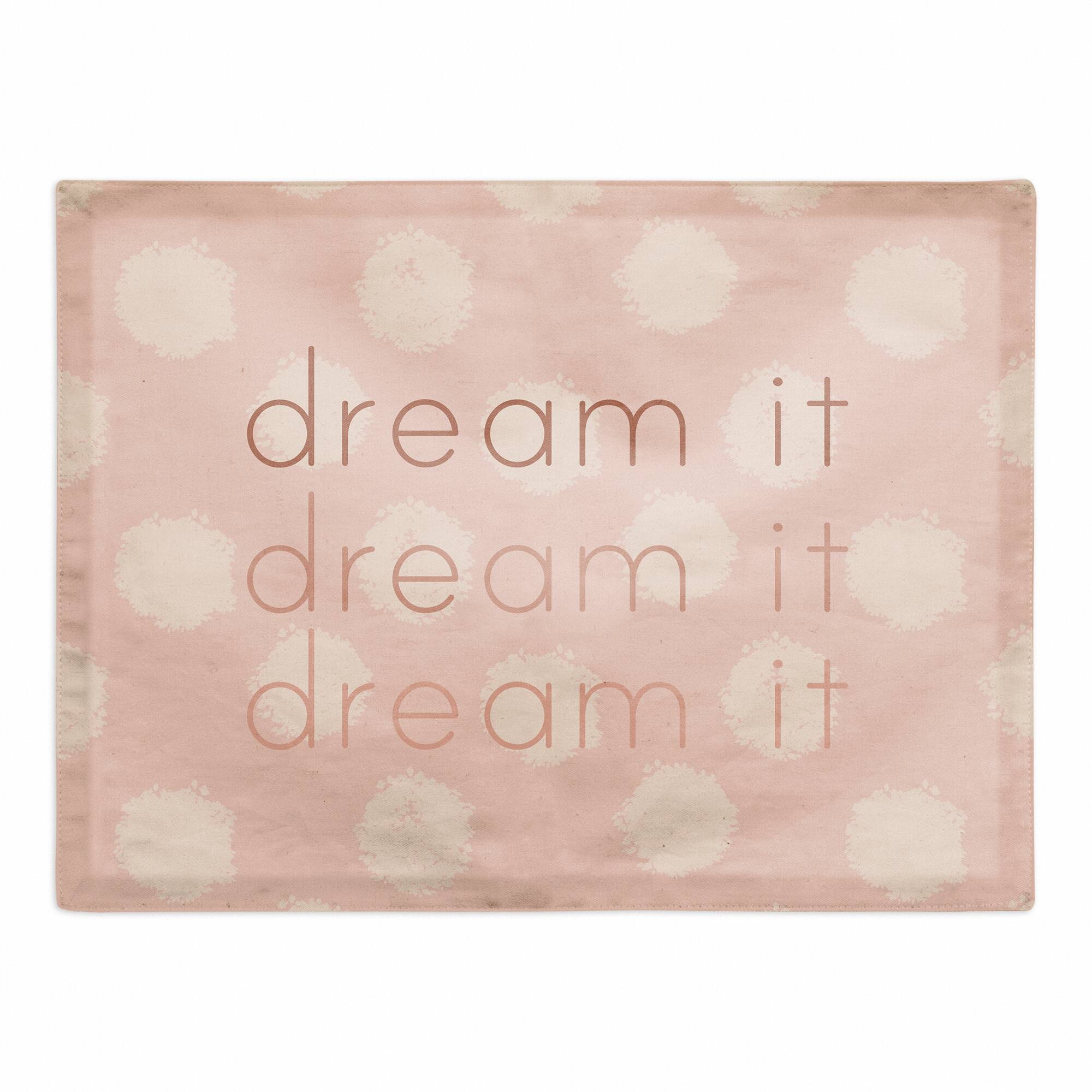 Dream it Polka Dots Cotton Twill Placemat