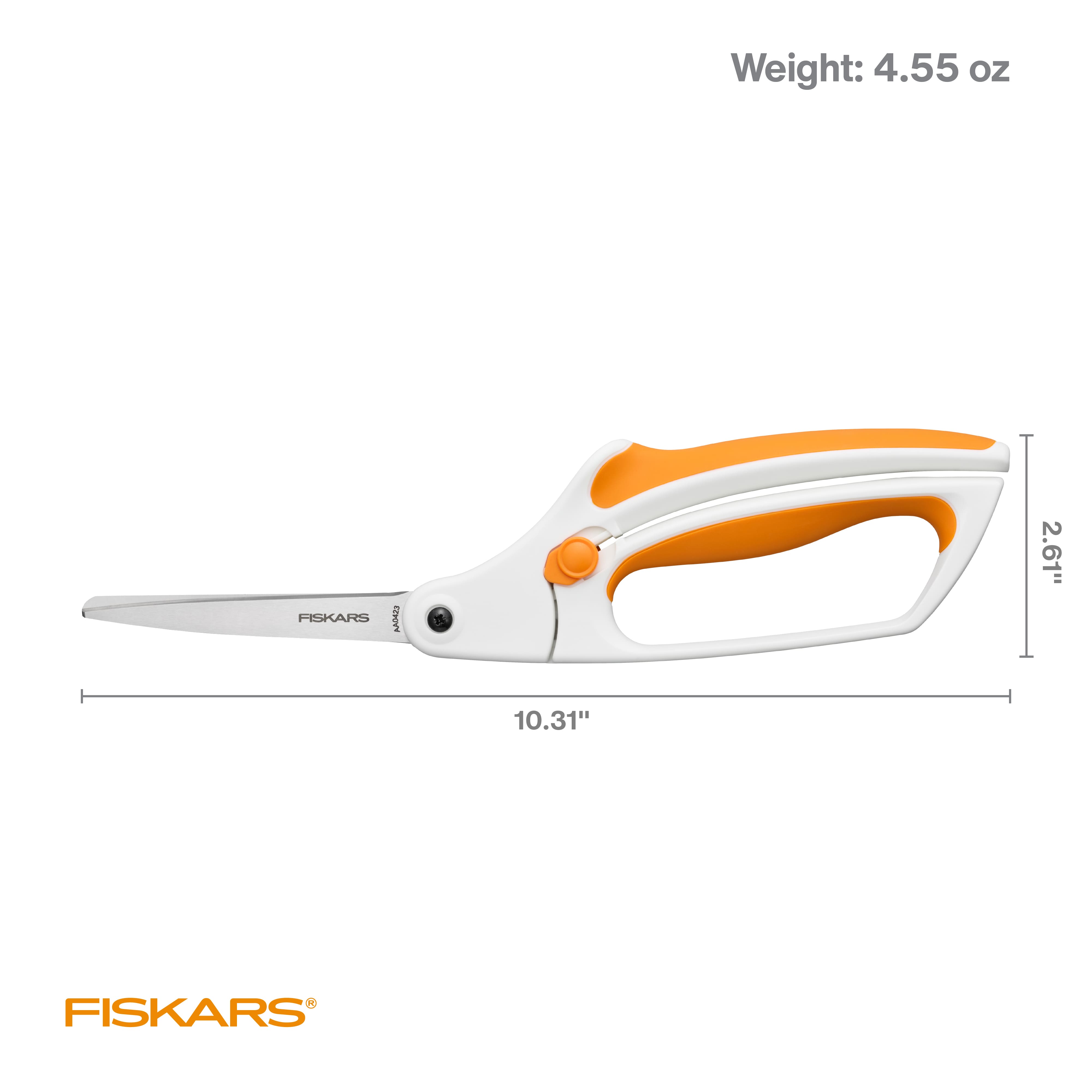 Fiskars® Easy Action™ Shears, 8"