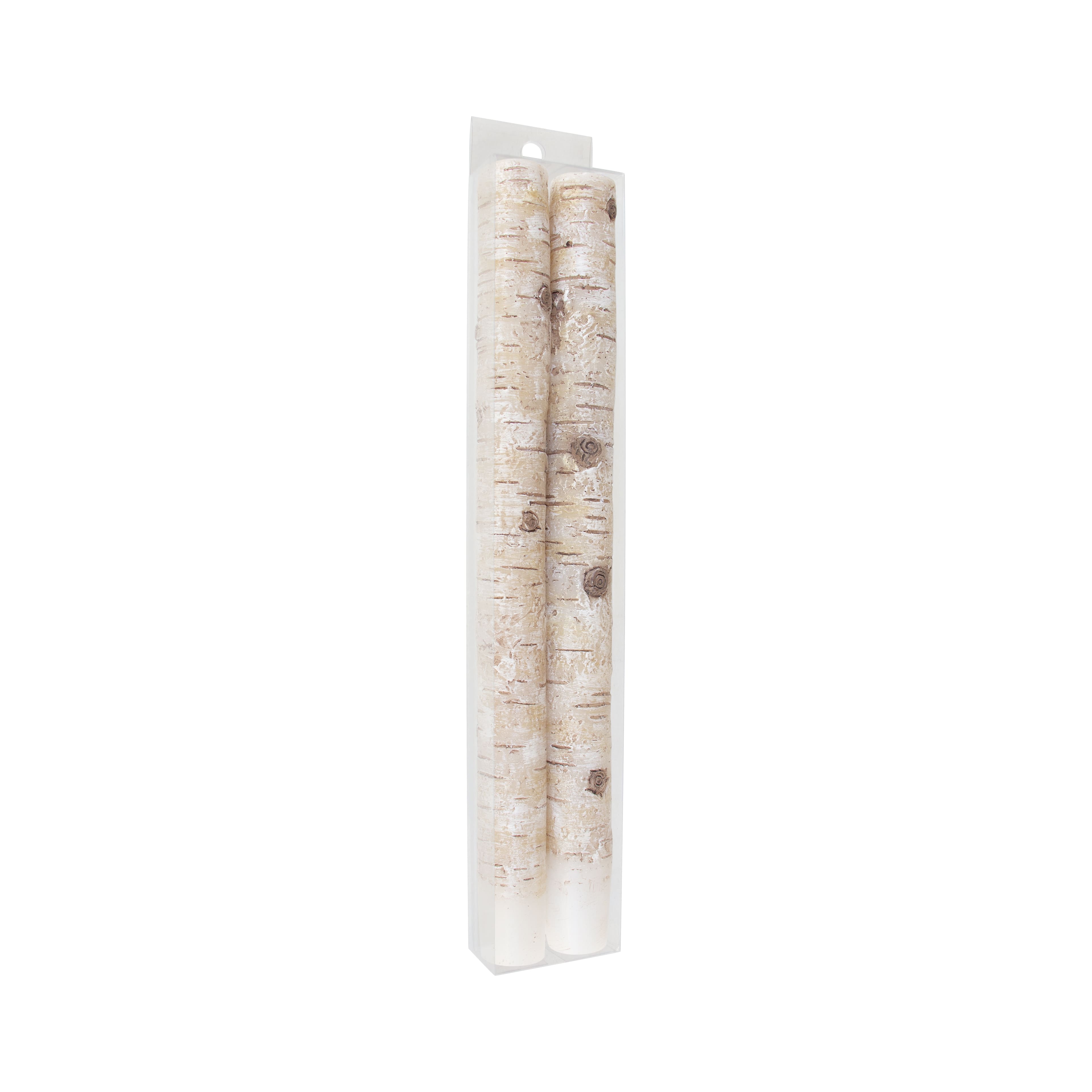 10&#x22; Birch Taper Candles, 2ct. by Ashland&#xAE;
