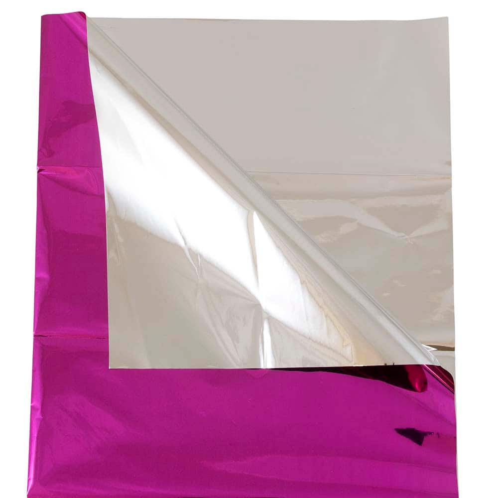 Jam Paper Tissue Paper - Fuchsia Hot Pink Mylar - 3 Sheets/Pack