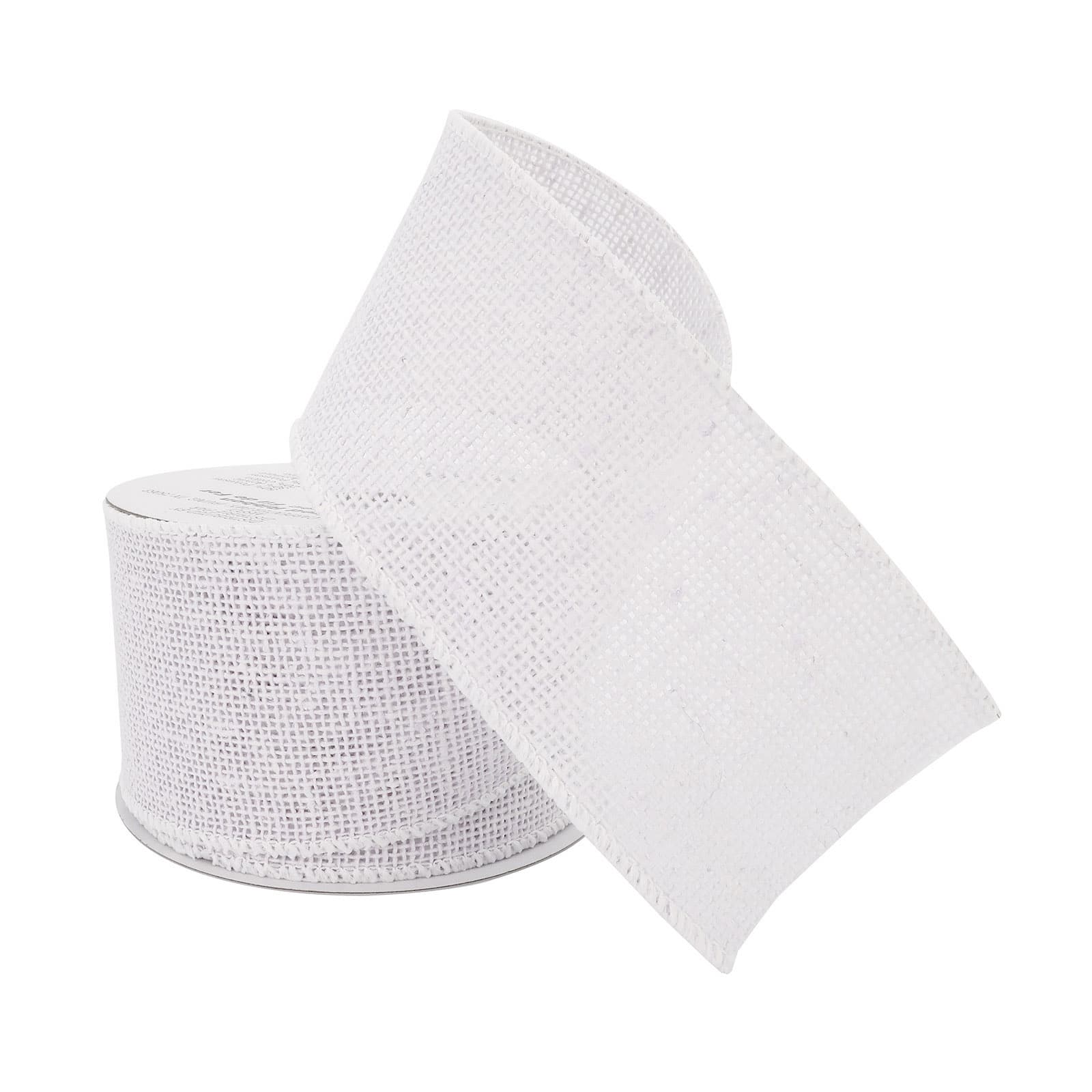 12 Pack: 2.5" x 25ft. Faux Burlap Wired Ribbon by Celebrate It™