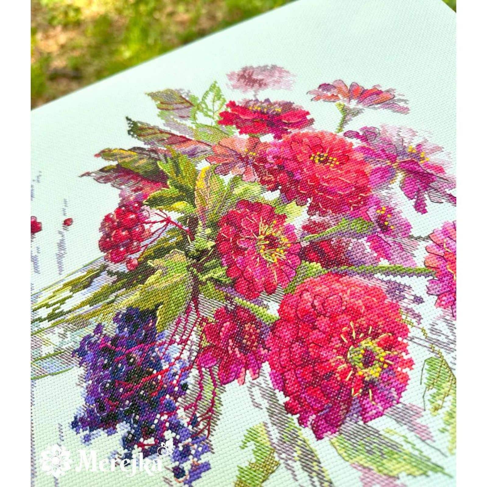 Merejka September Color Counted Cross Stitch Kit