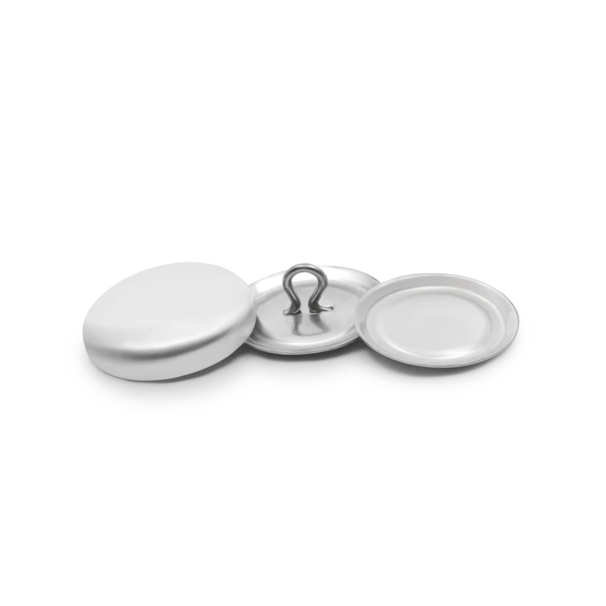 Dritz&#xAE; 3/4&#x27;&#x27; Nickel Craft Cover Button Kit with Tools, 18 Sets