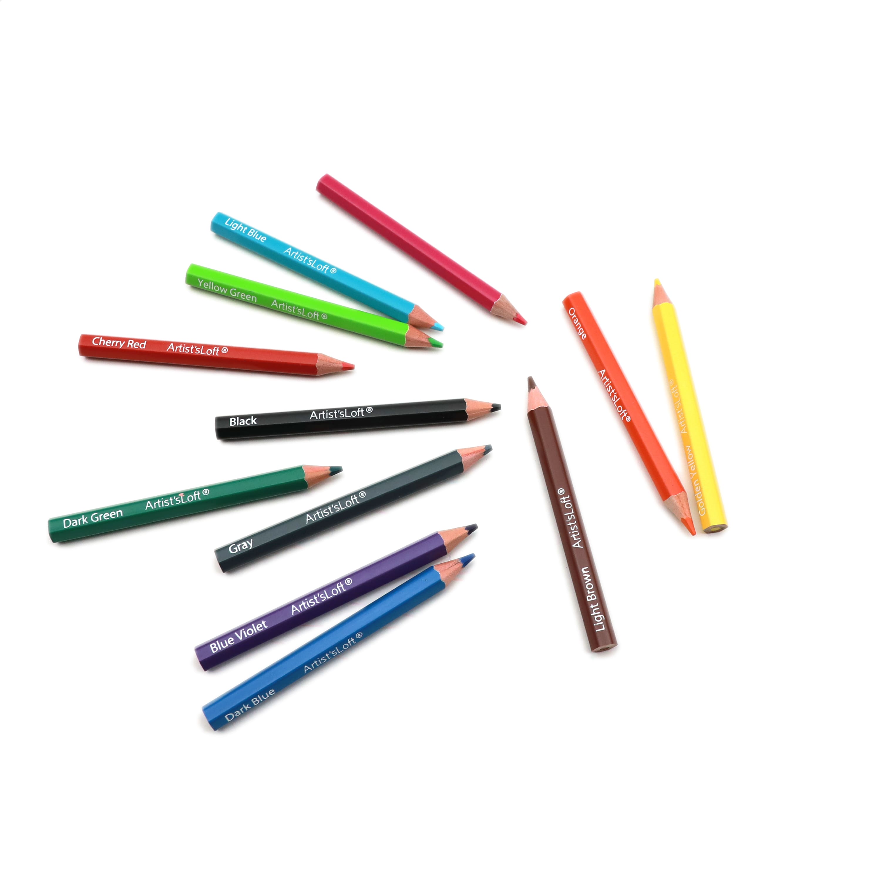 Ensemble de mini crayons aquarelle d’Artist’s Loft, 12 unités