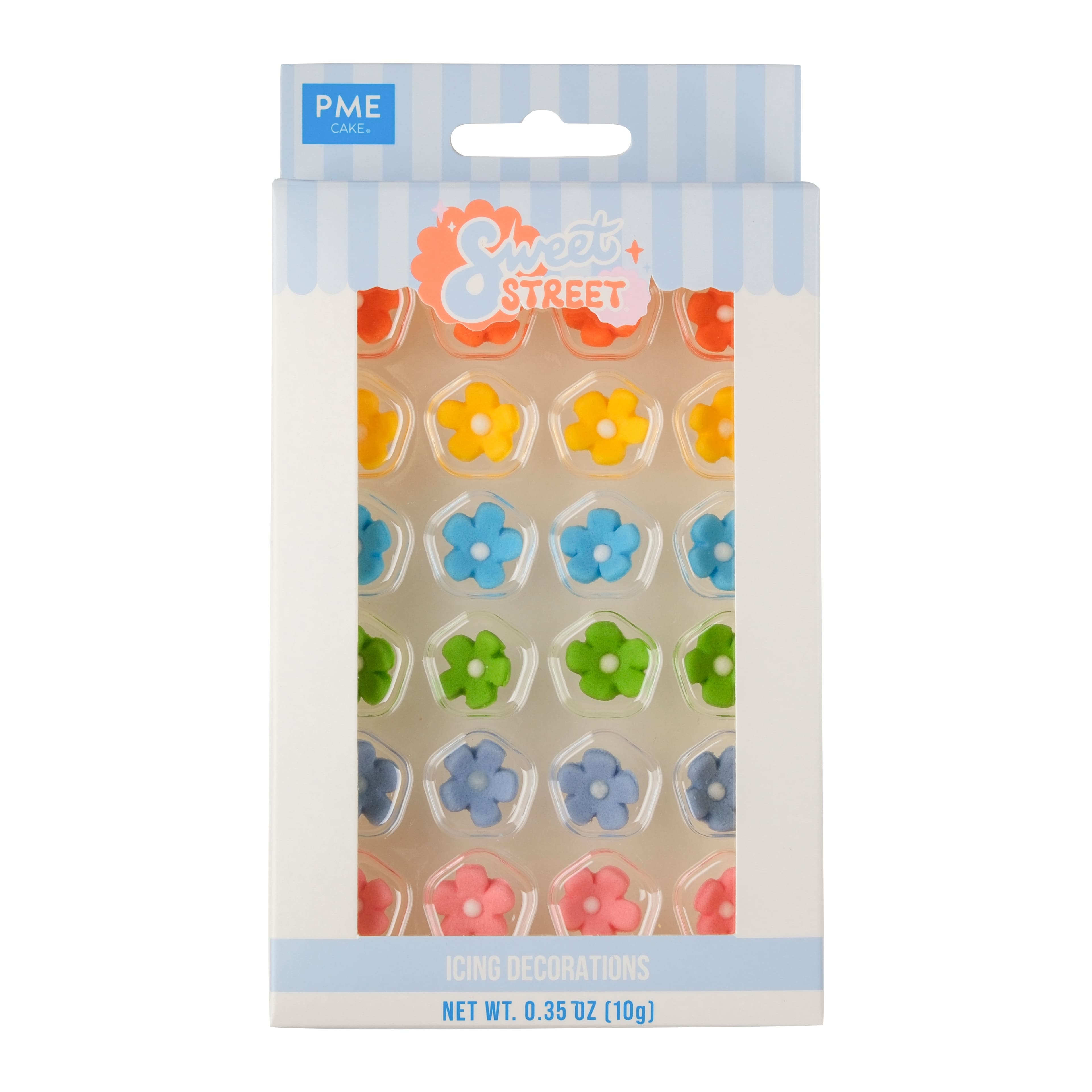 PME Cake Sweet Street&#xAE; Mini Blossoms Icing Decorations