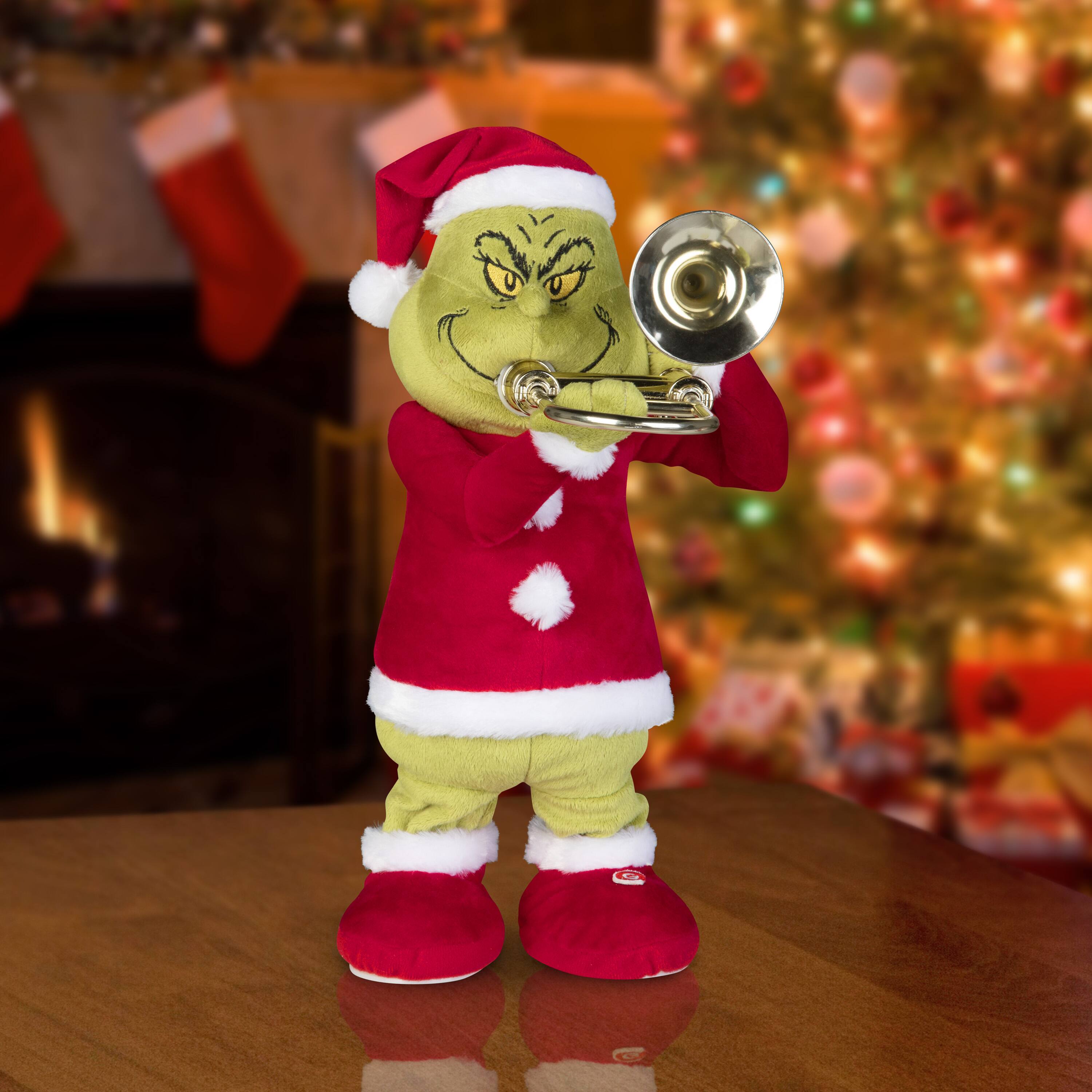 standing plush grinch