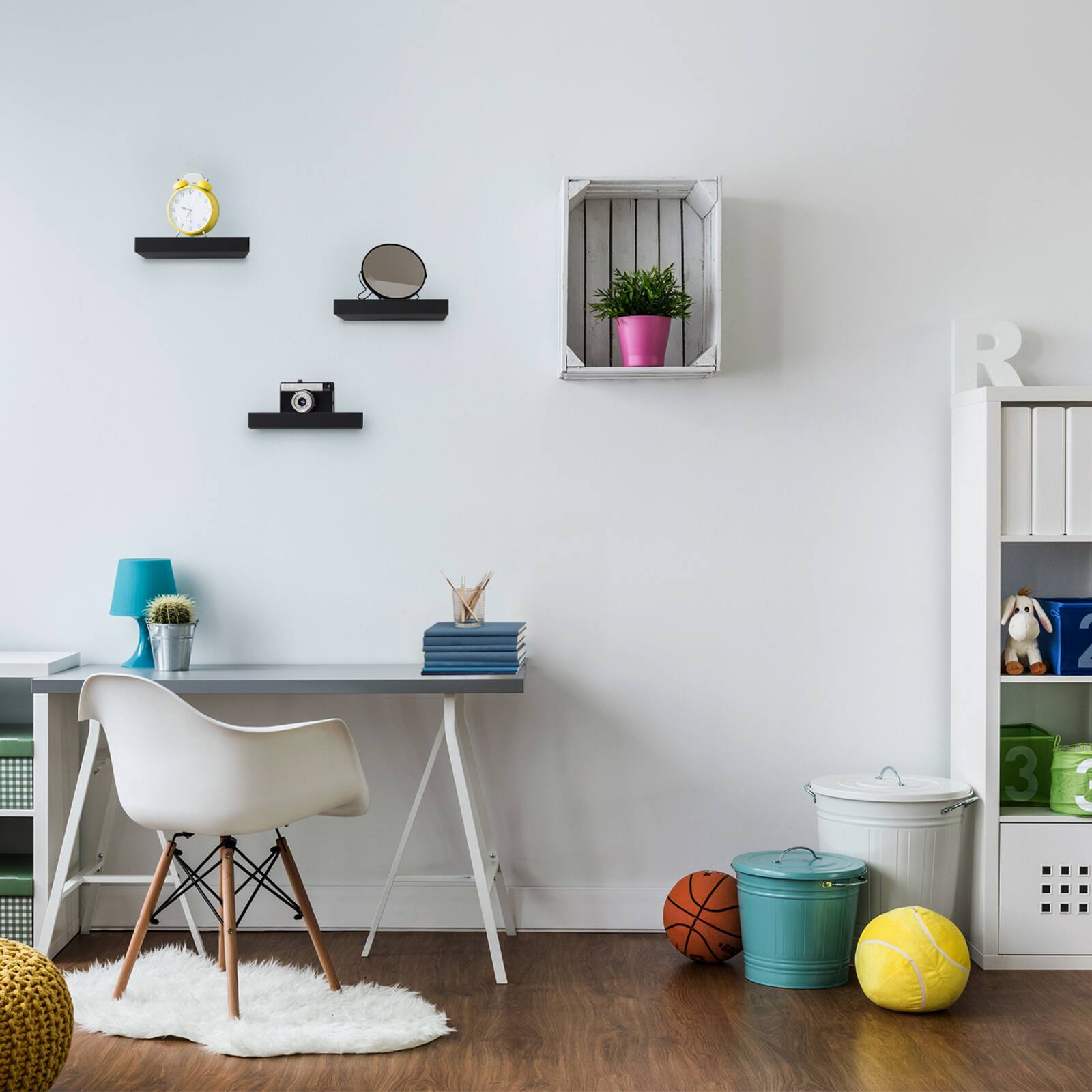 Sorbus 9.2&#x22; Tile Wall Shelves, 3ct.