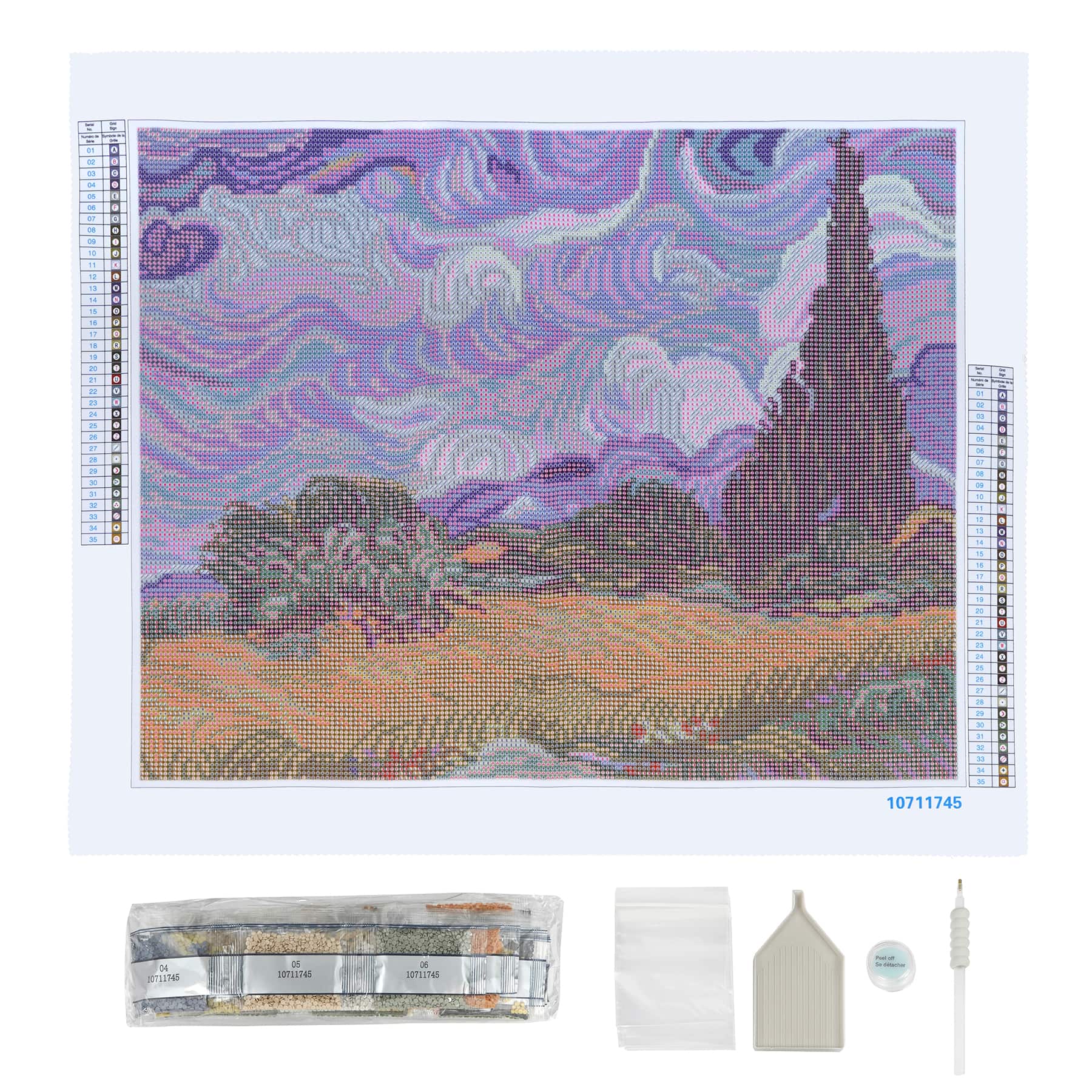 6 Pack: Wheat Field Diamond Art Kit by Make Market®