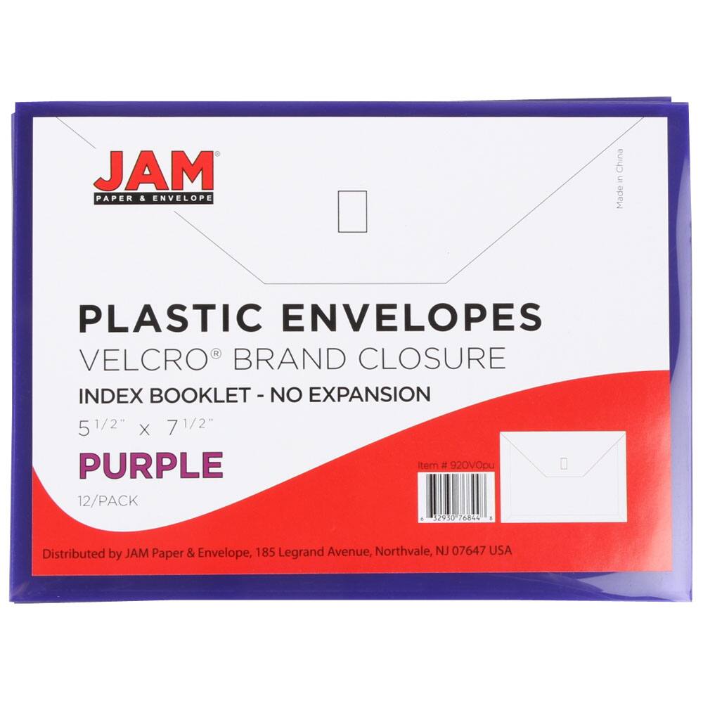Briartw 50 Pack Clear 7x5" Storage Envelopes, Resealable Plastic Envelopes Pockets - View #3