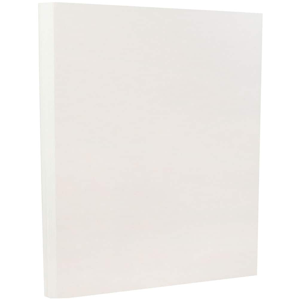 JAM Paper 8.5&#x22; x 11&#x22; Parchment Cardstock, 50 Sheets
