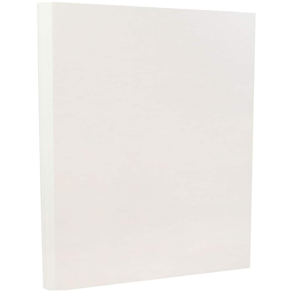 JAM Paper 8.5" x 11" Parchment Cardstock, 50 Sheets
