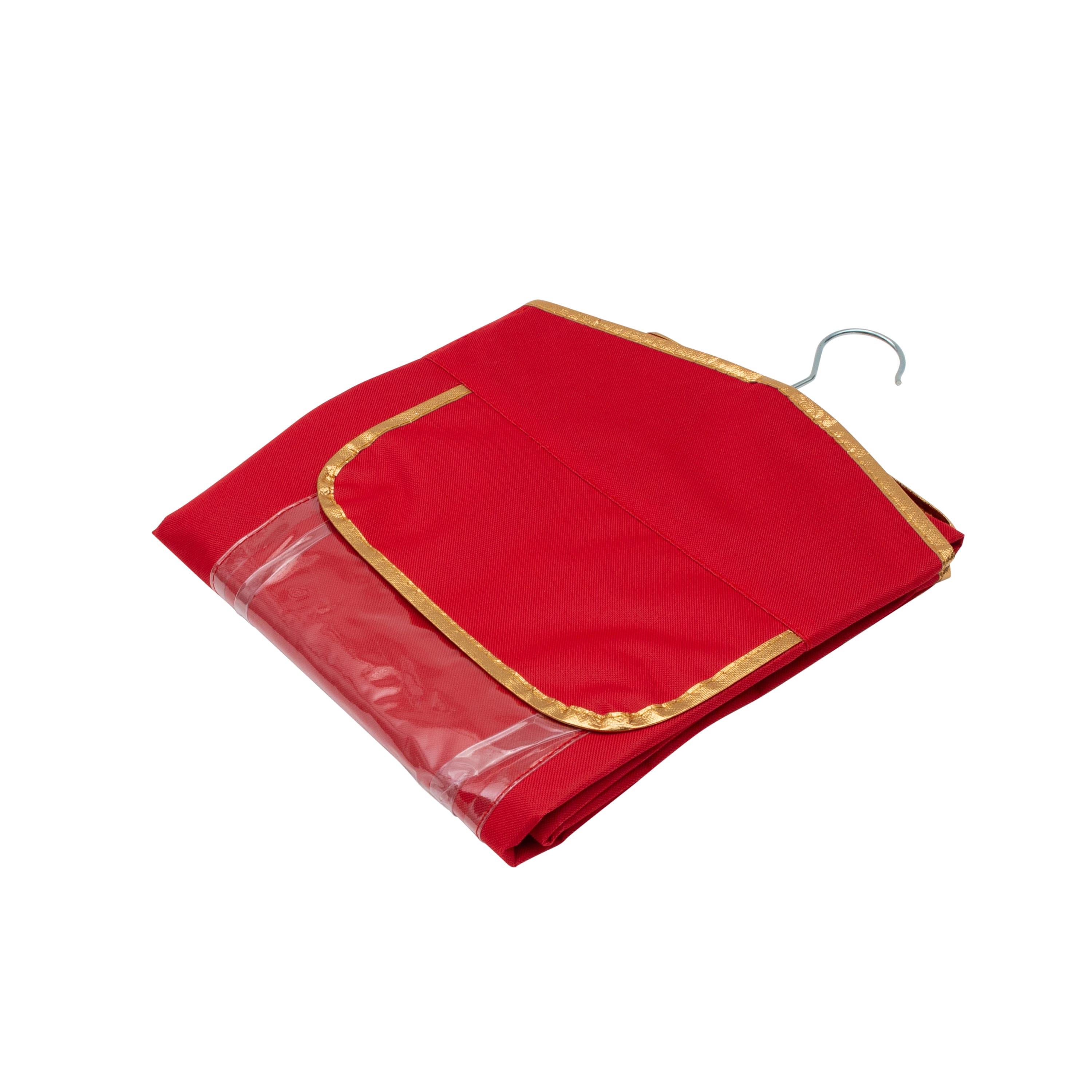 Simplify 8 Compartment Hanging Holiday Gift Wrap Organizer