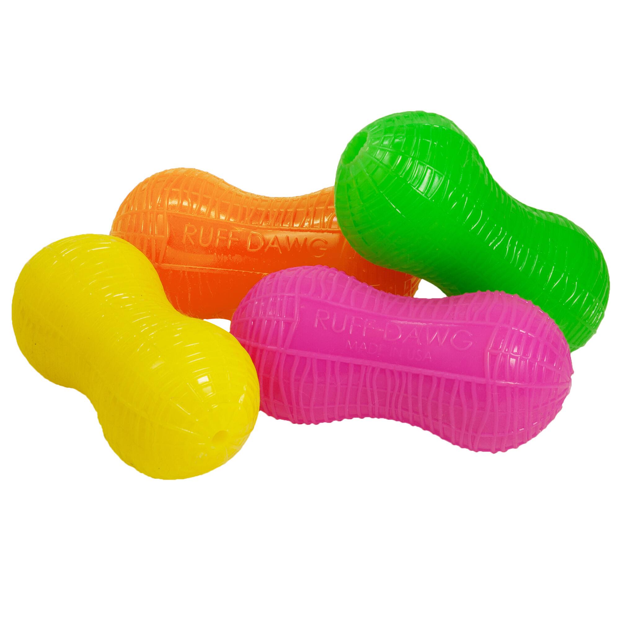 Ruff Dawg&#x2122; Weenut Rubber Indestructible Retrieving Dog Toy