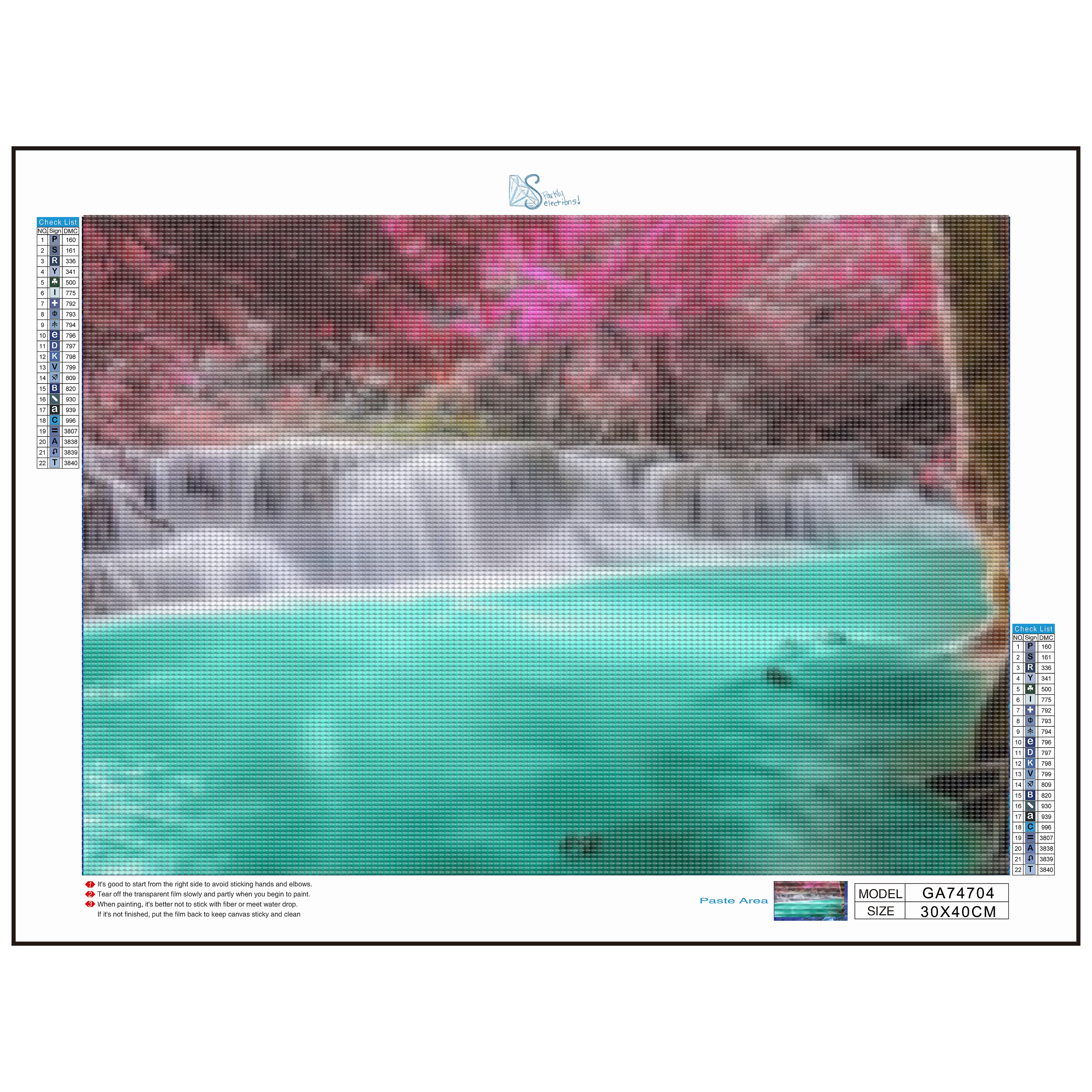 Sparkly Selections Waterfall in the Woods Diamond Painting Kit