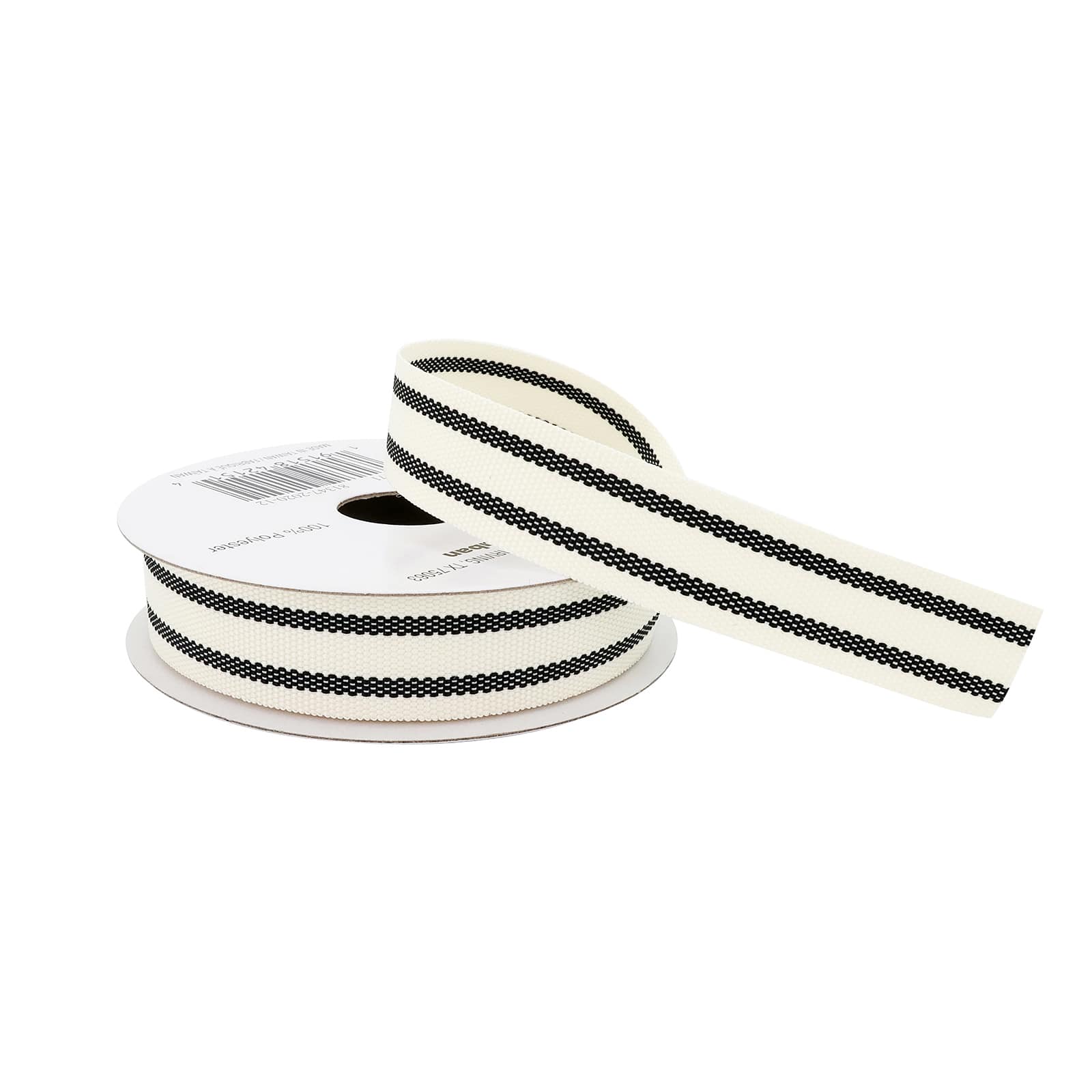5/8" x 5yd. Ticking Striped Grosgrain Ribbon by Celebrate It™