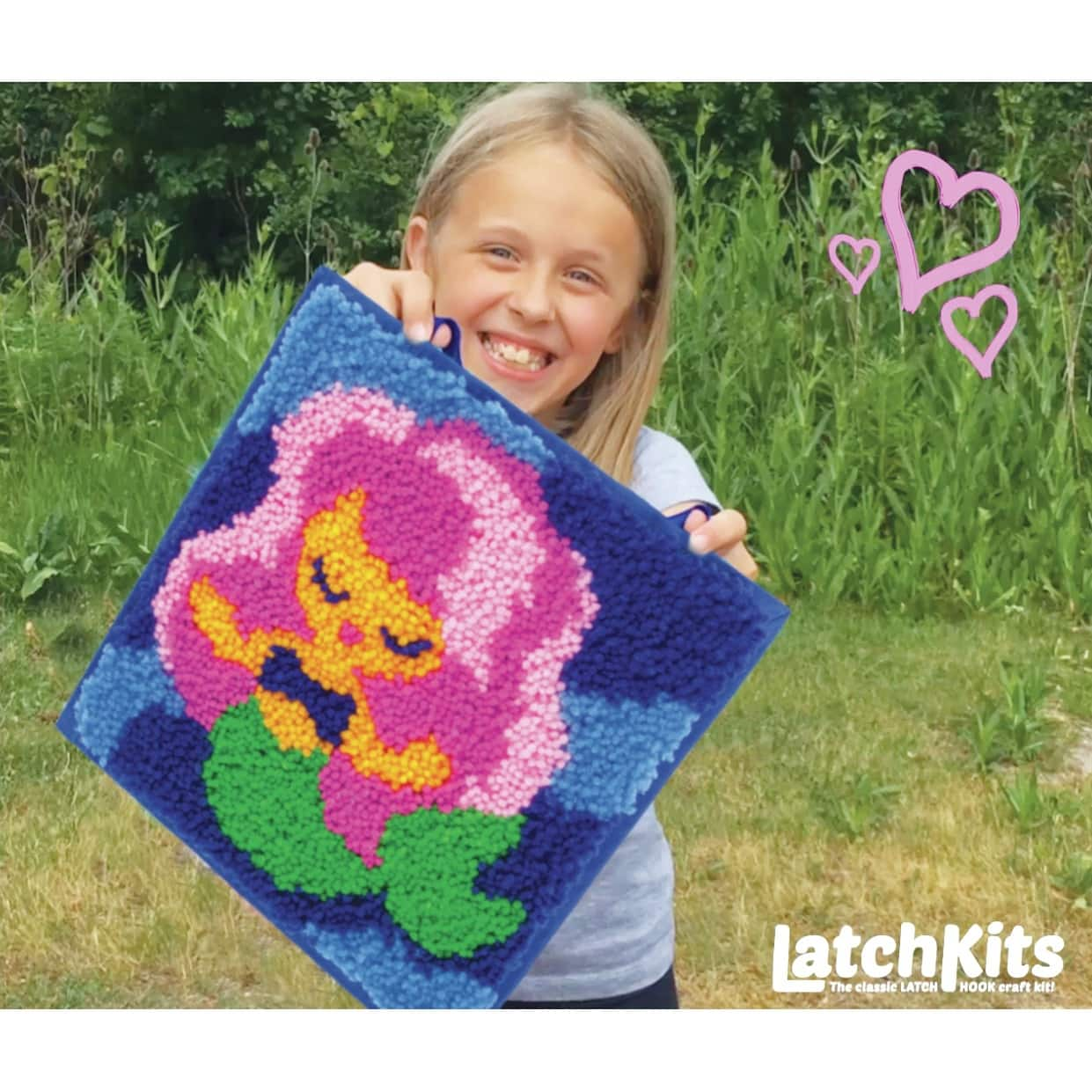 LatchKits&#x2122; Mermaid Mini Rug Kit