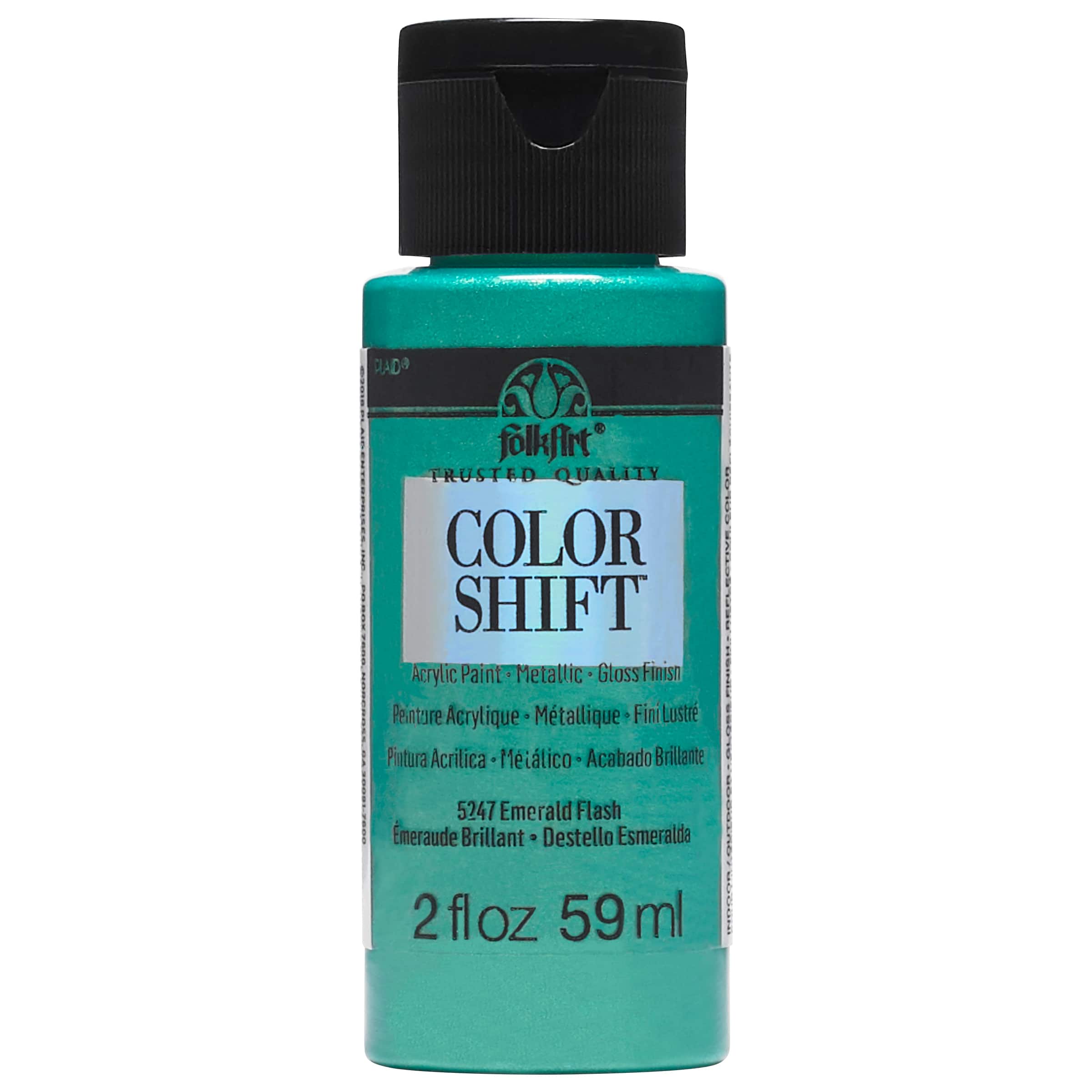 12 Pack: FolkArt® Color Shift™ Gloss Finish Metallic Acrylic Paint