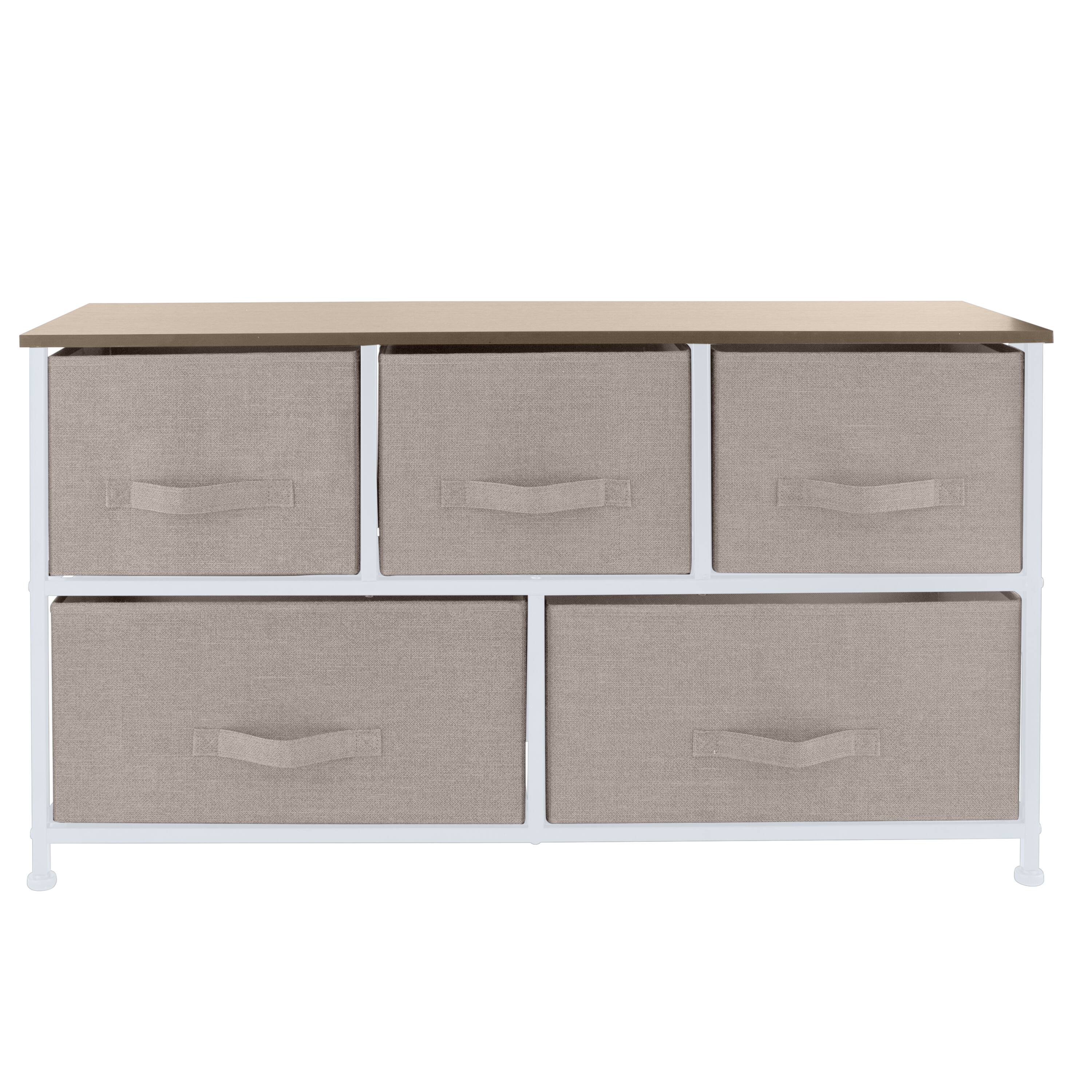 Simplify 5 Drawer Storage Dresser