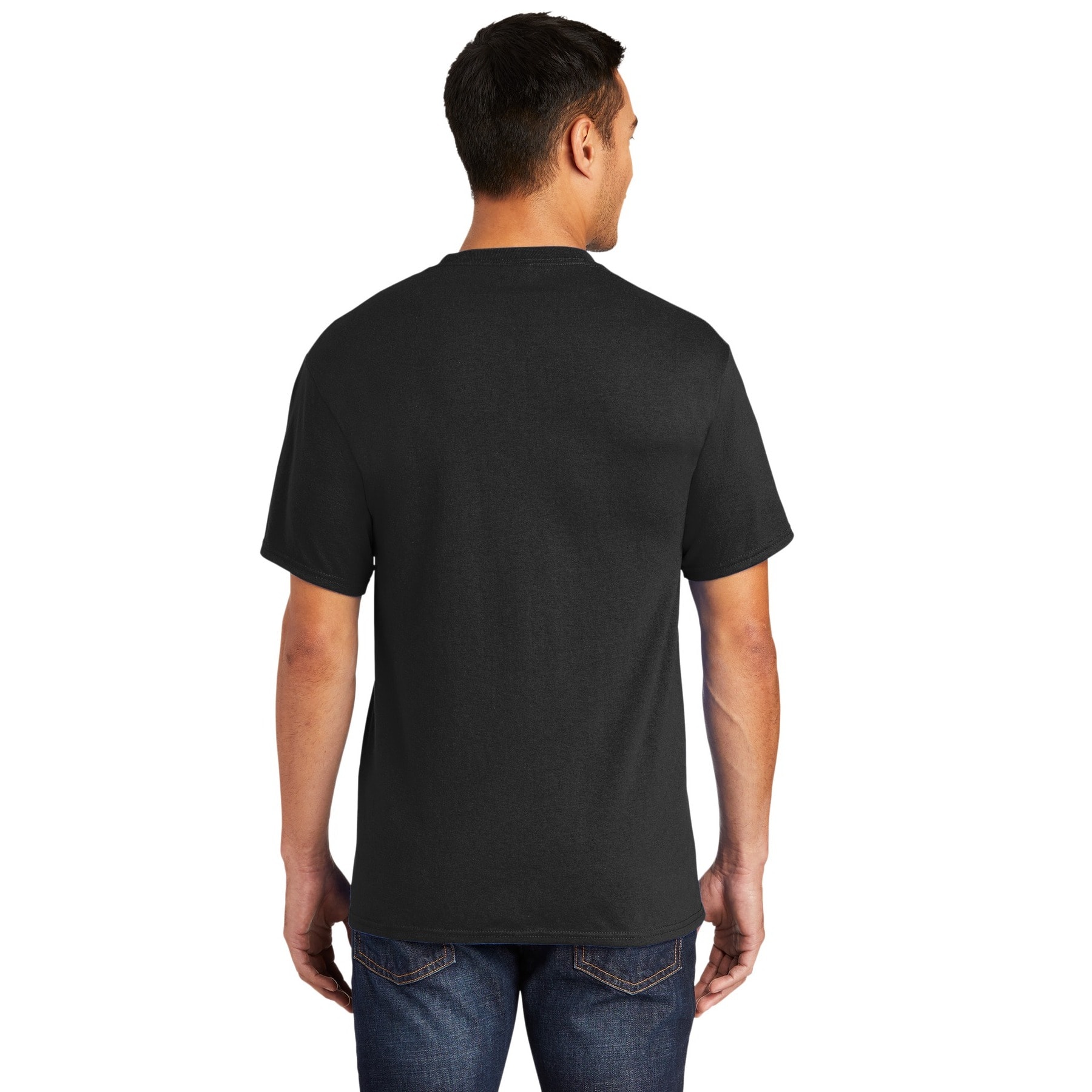 Port & Company® Core Blend Pocket Adult Tall Tee