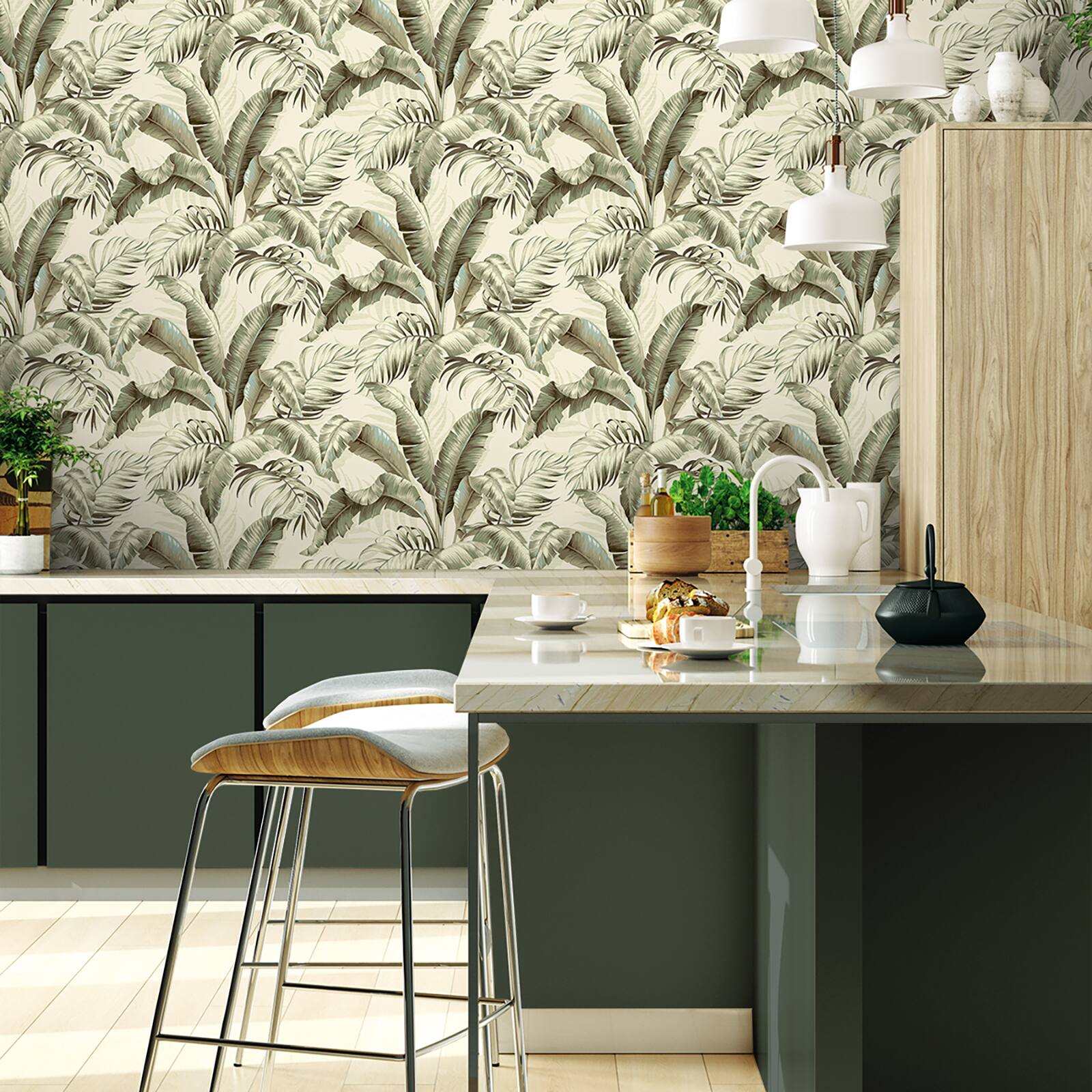 Tommy Bahama® Palmiers Peel & Stick Wallpaper