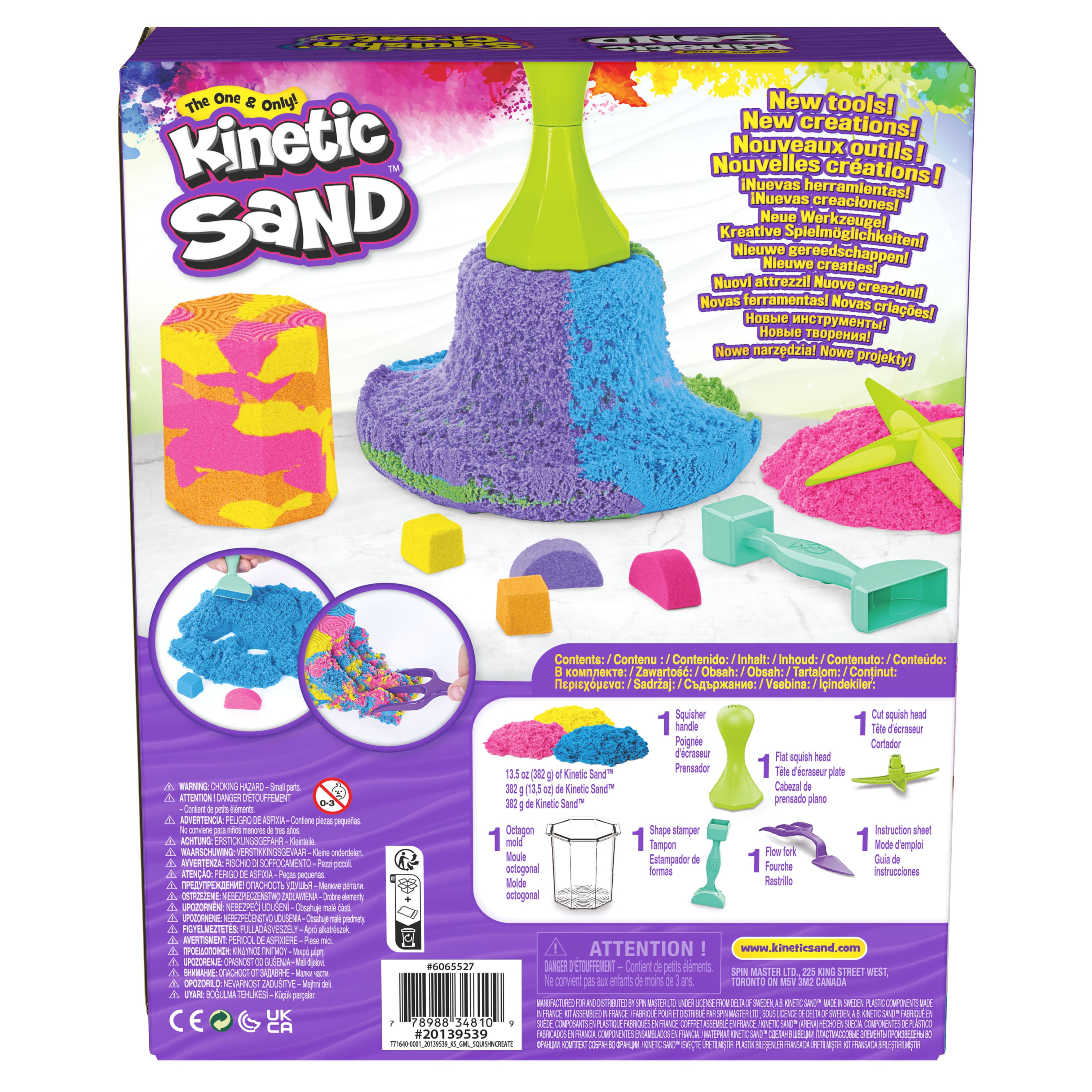 Kinetic Sand&#x2122; Squish n&#x27; Create&#x2122; Playset