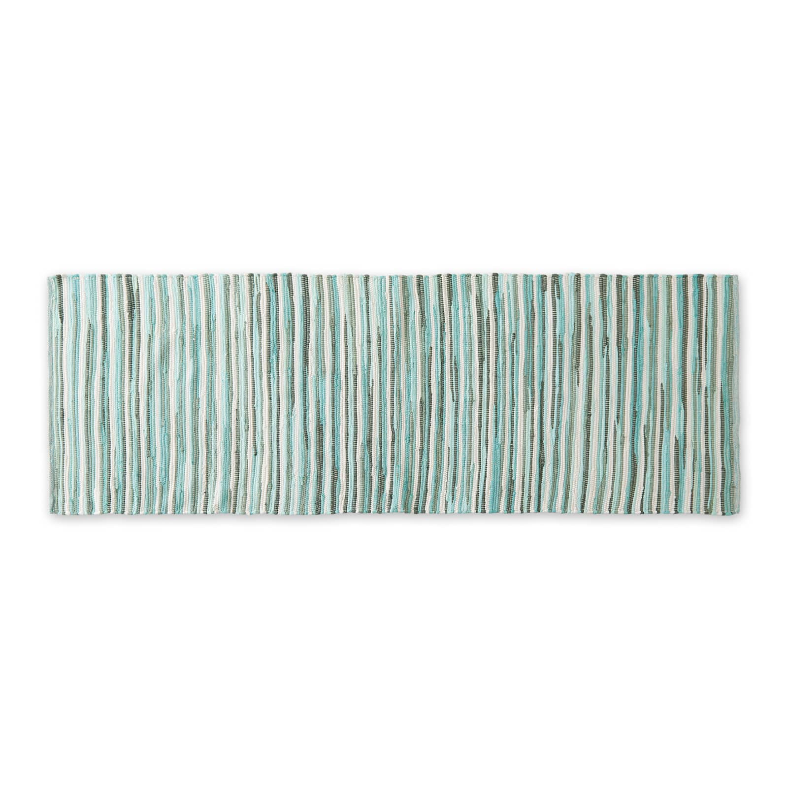 DII® Slim Stripe Cotton Chindi Rug, 2ft. x 6ft.