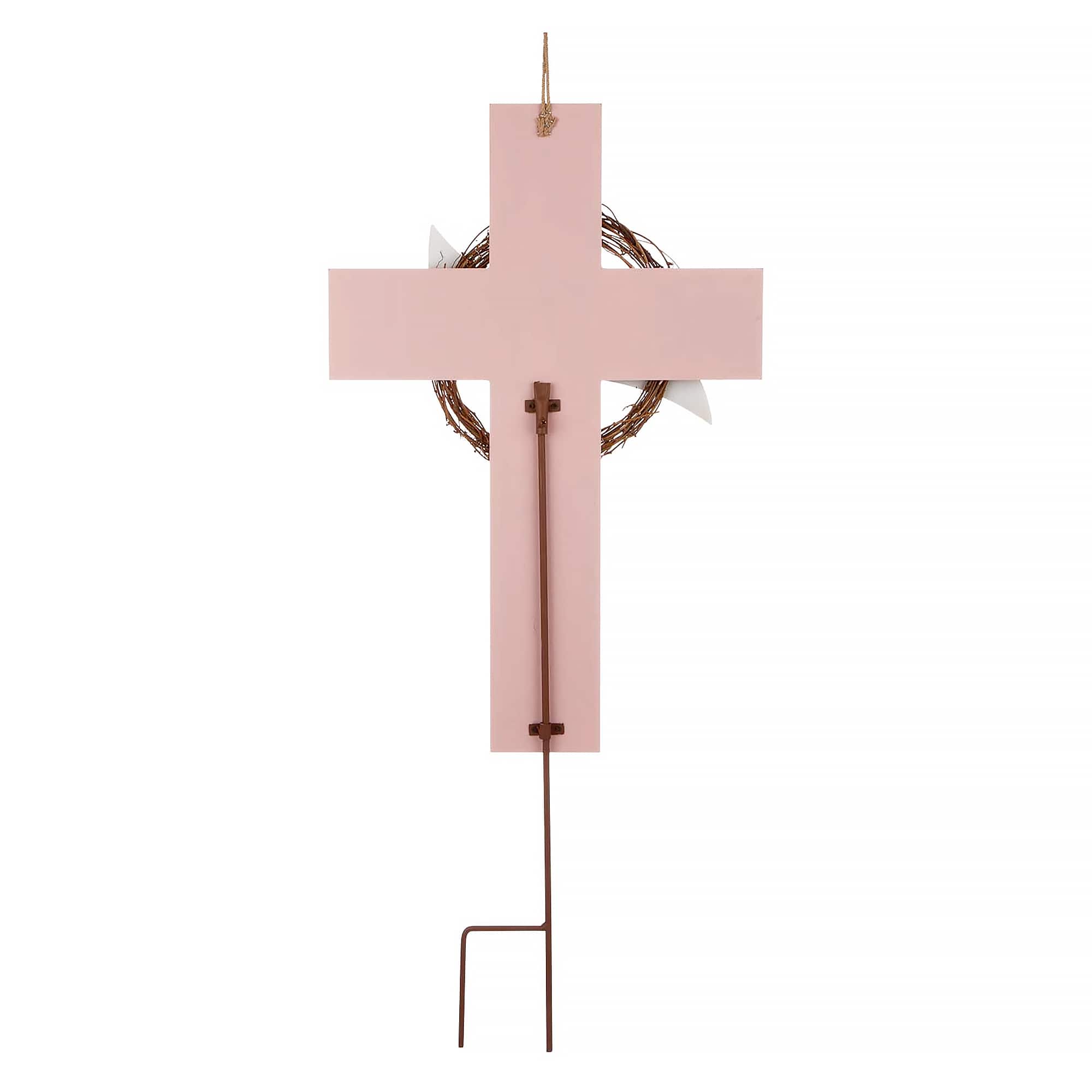 Glitzhome® 32" Easter He is Risen Yard Stake