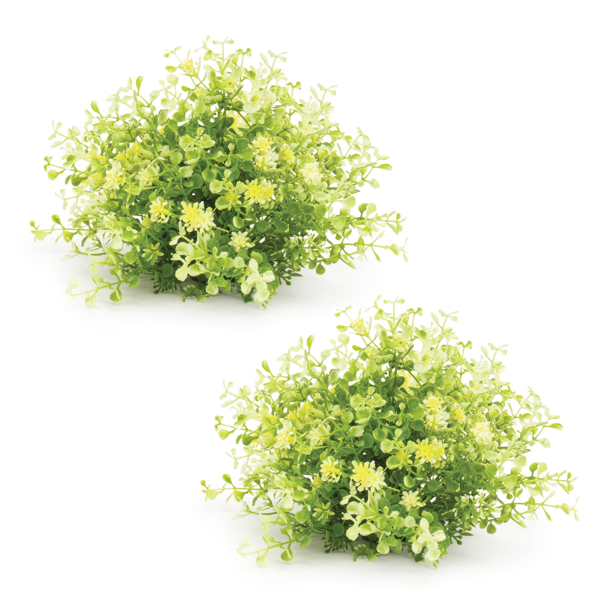 Mini Leaf Foliage Half Orbs, 2ct.