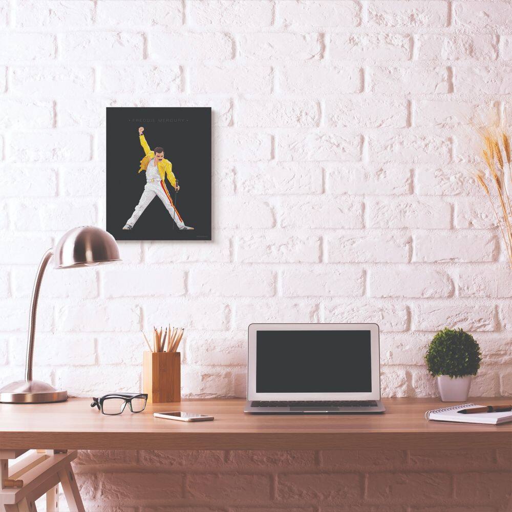Stupell Industries Freddie Mercury Fashion Figure Wall Accent
