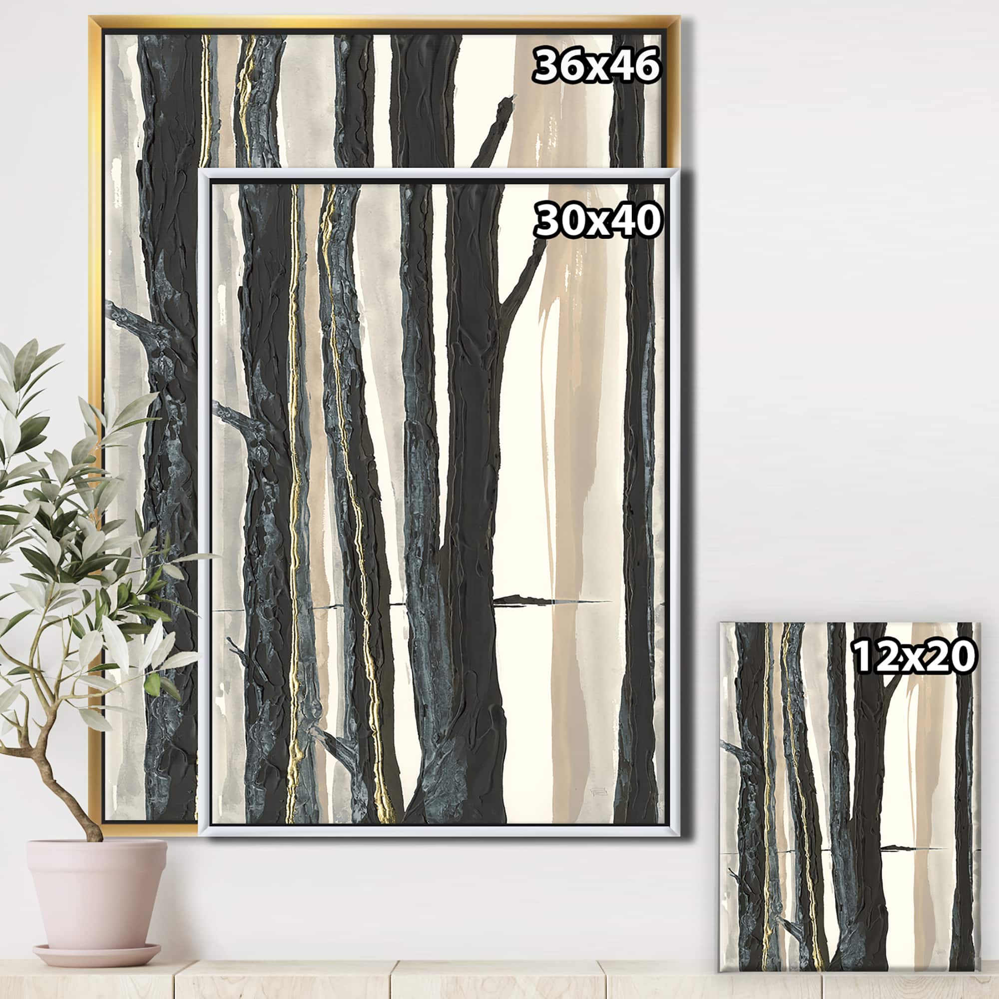 Designart - Forest Silhouette II