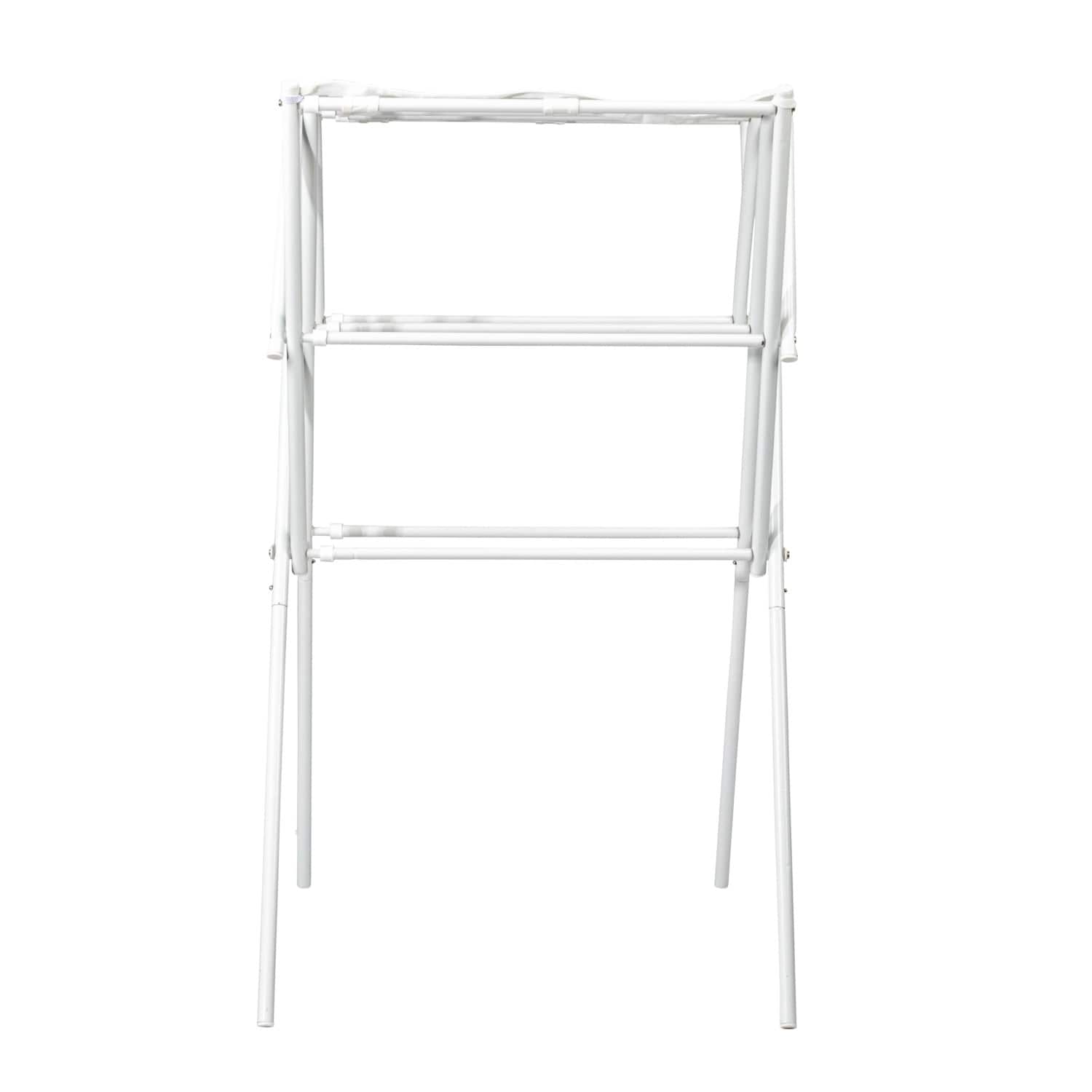 Household Essentials 34" White Clothes Drying Rack