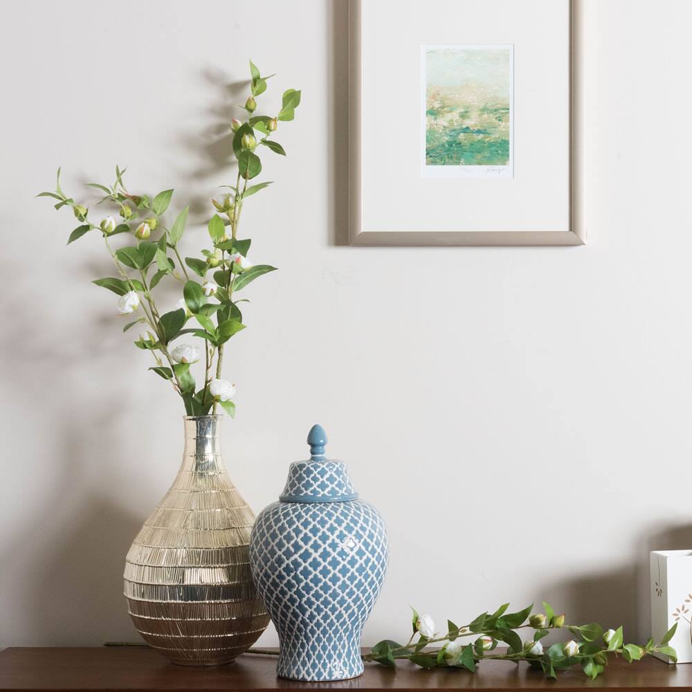 White Tea Rose Spray, 3ct.