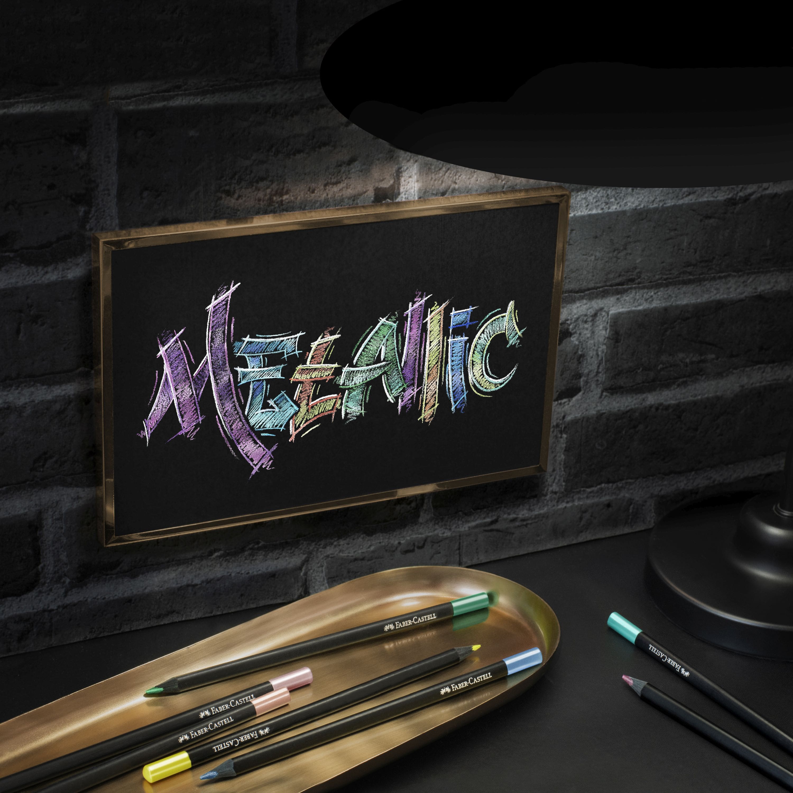Faber-Castell&#xAE; Black Edition Metallic Colored Pencils