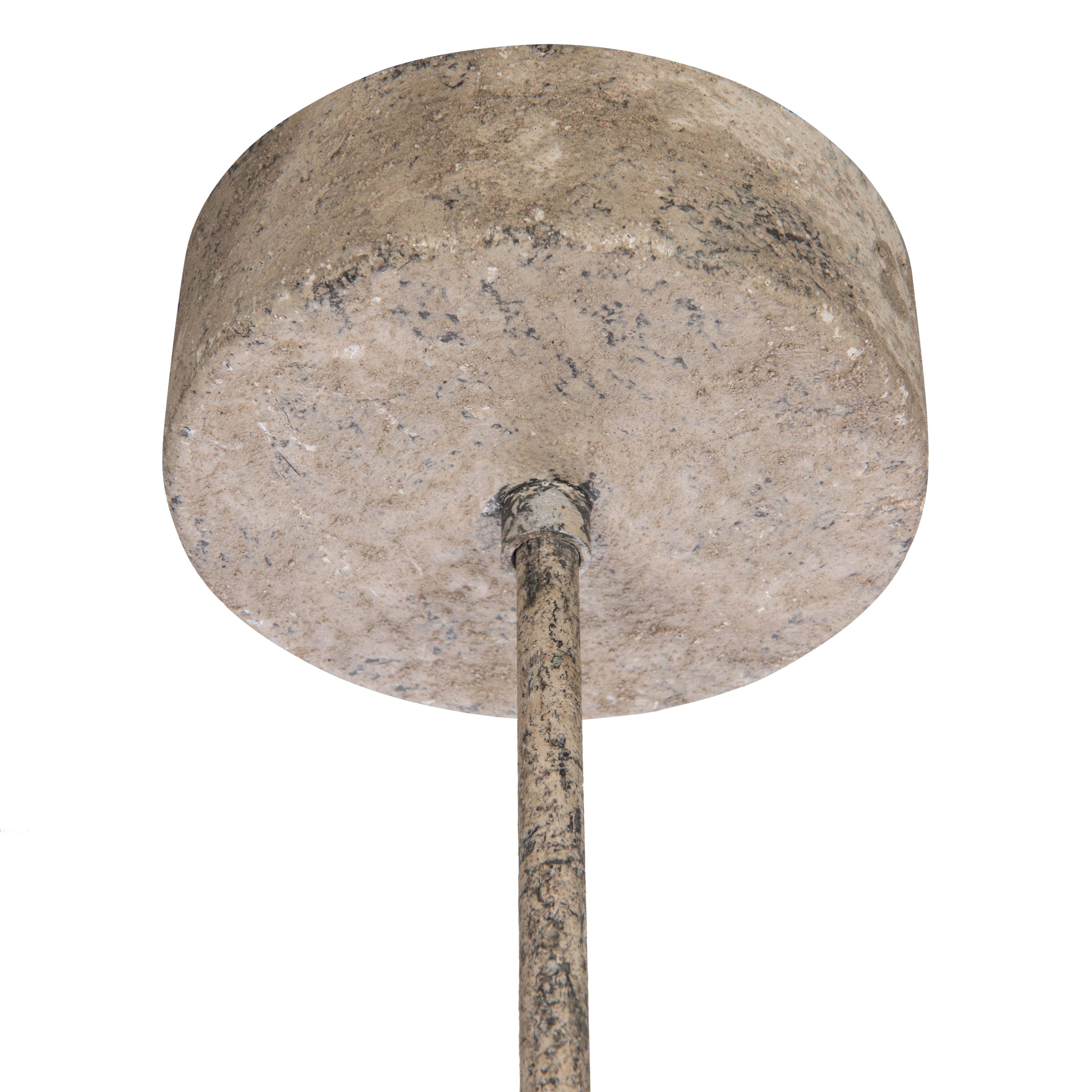 Hello Honey® Metal Chandelier with Wood Beads