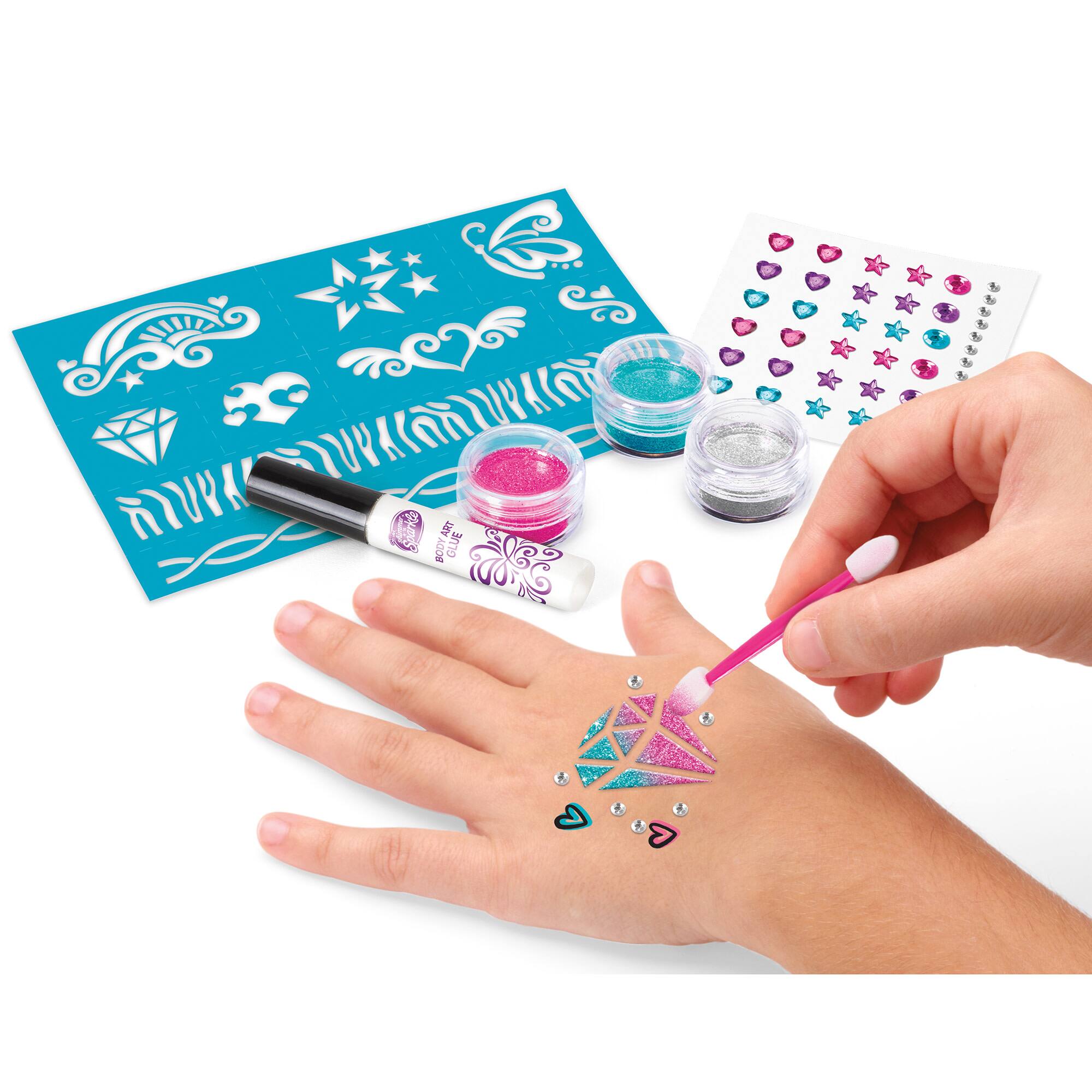 Cra-Z-Art® Shimmer 'n Sparkle Sparkling Glitter Tattoos & Nails